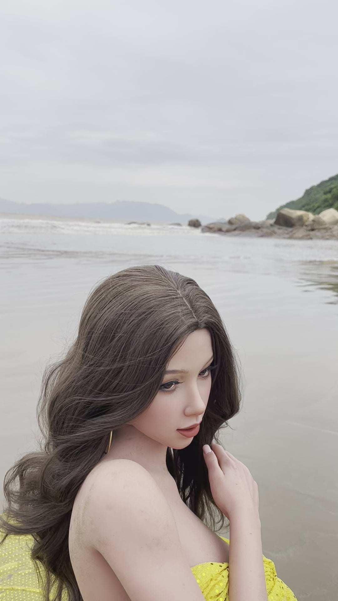 Yasmine poupée sexuelle (Zelex 166 cm K-Kupa ZXE209-1 SLE (Silicone)