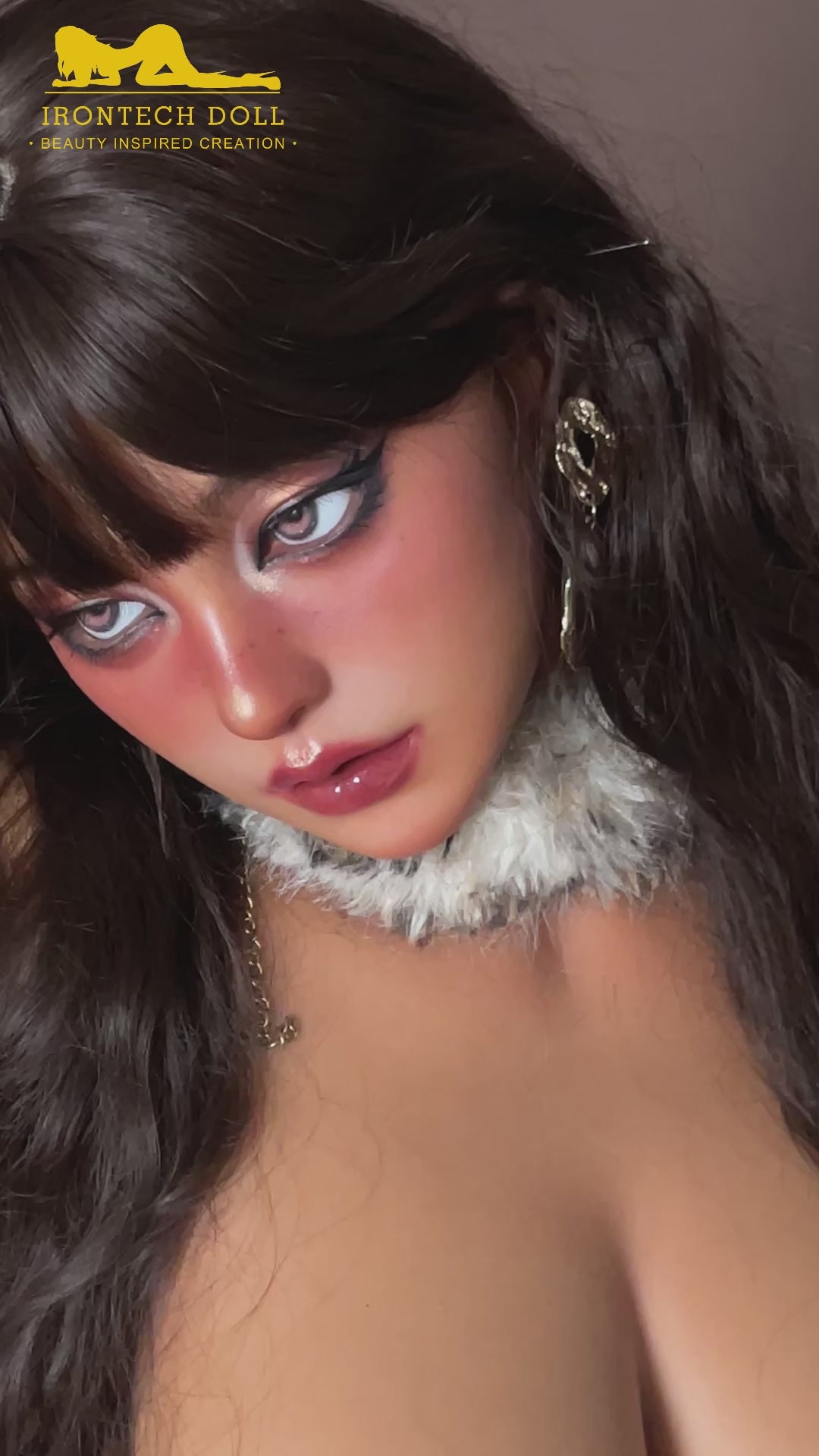 Eileen poupée sexuelle (Irontech Doll 164 cm (E-Kupa S40 Silicone)