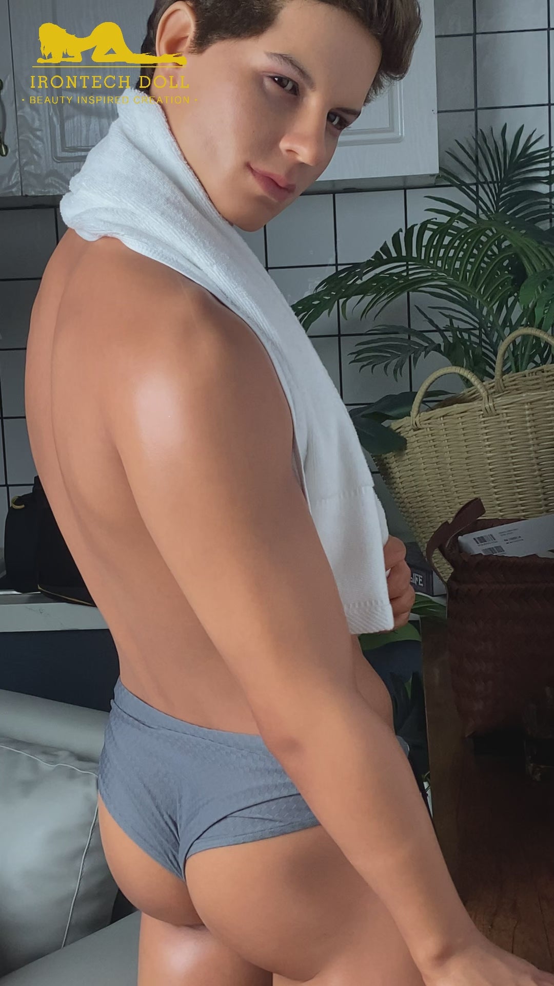 Drake von Pornstar poupée sexuelle (Irontech Doll 175 cm en silicone)