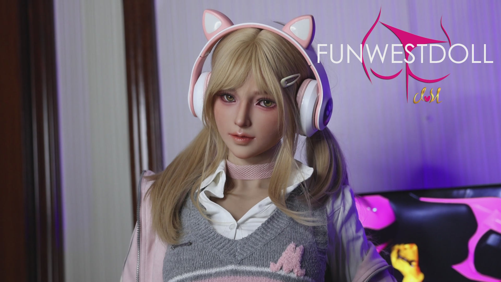 Alice poupée sexuelle (FunWest Doll 159cm Bonnet A #038 TPE)