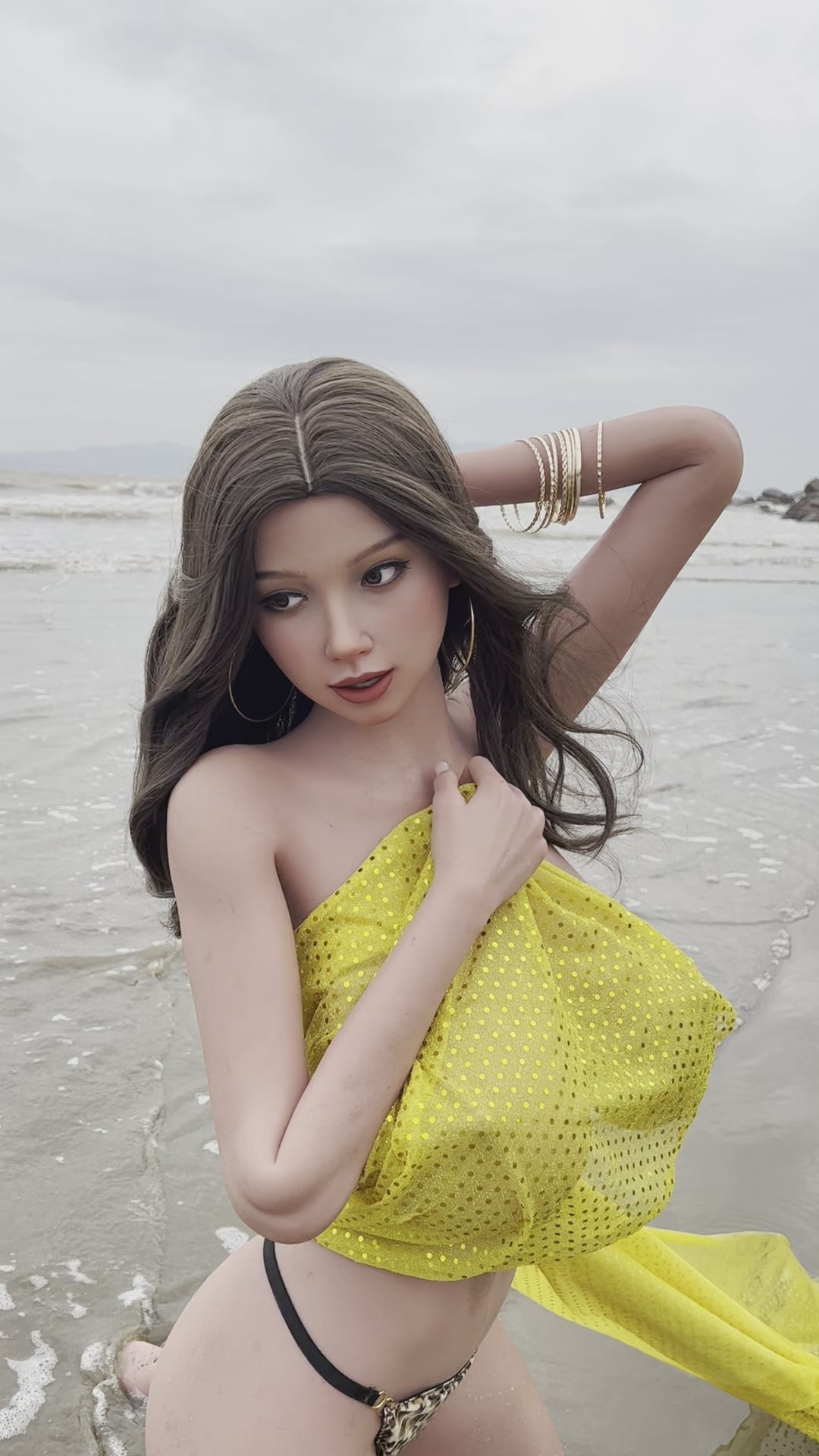 Yasmine poupée sexuelle (Zelex 166 cm K-Kupa ZXE209-1 SLE (Silicone)