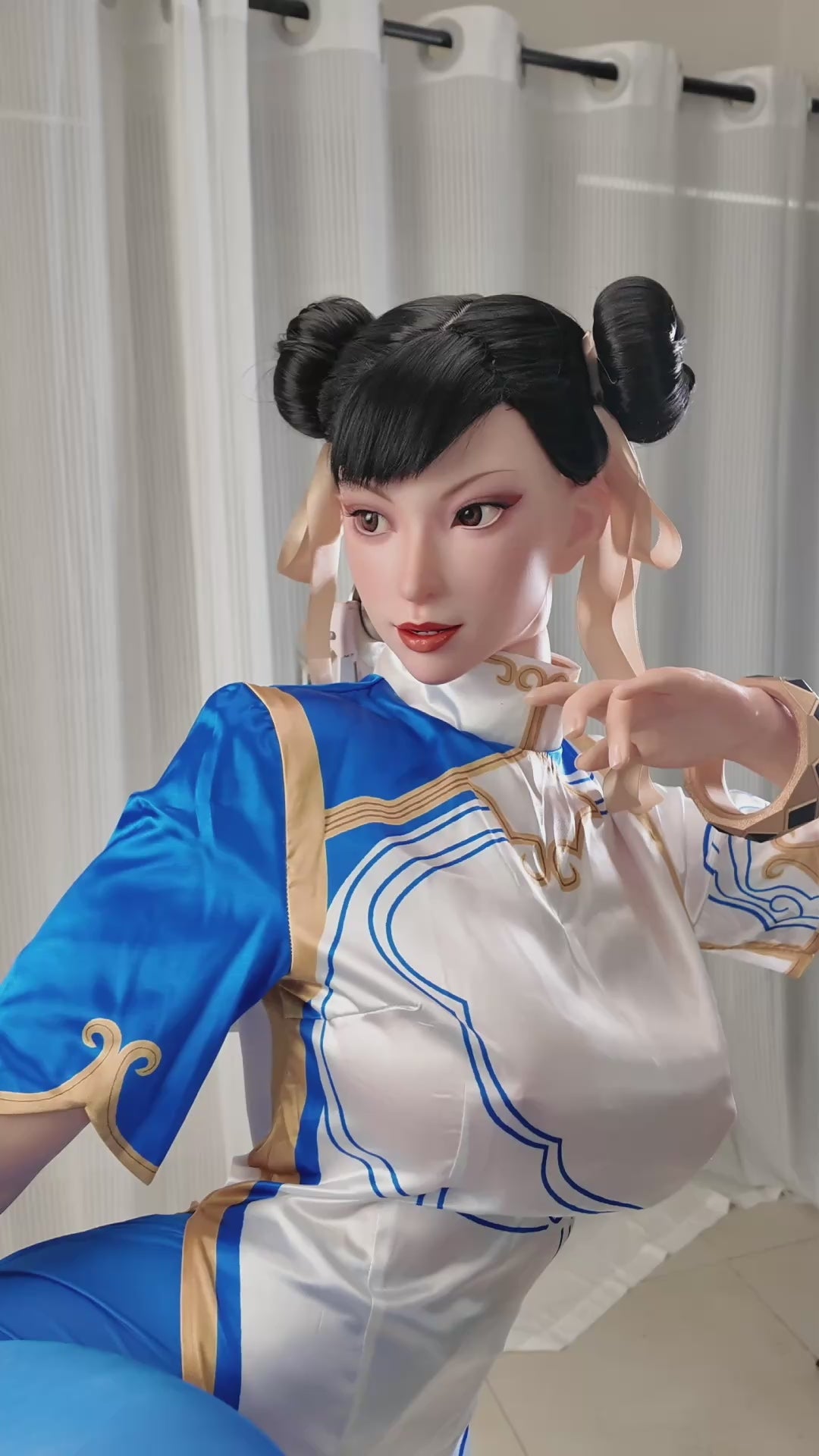 Chun Li poupée sexuelle (Game Lady 169 cm F-Cup No.47-1 Silicone)
