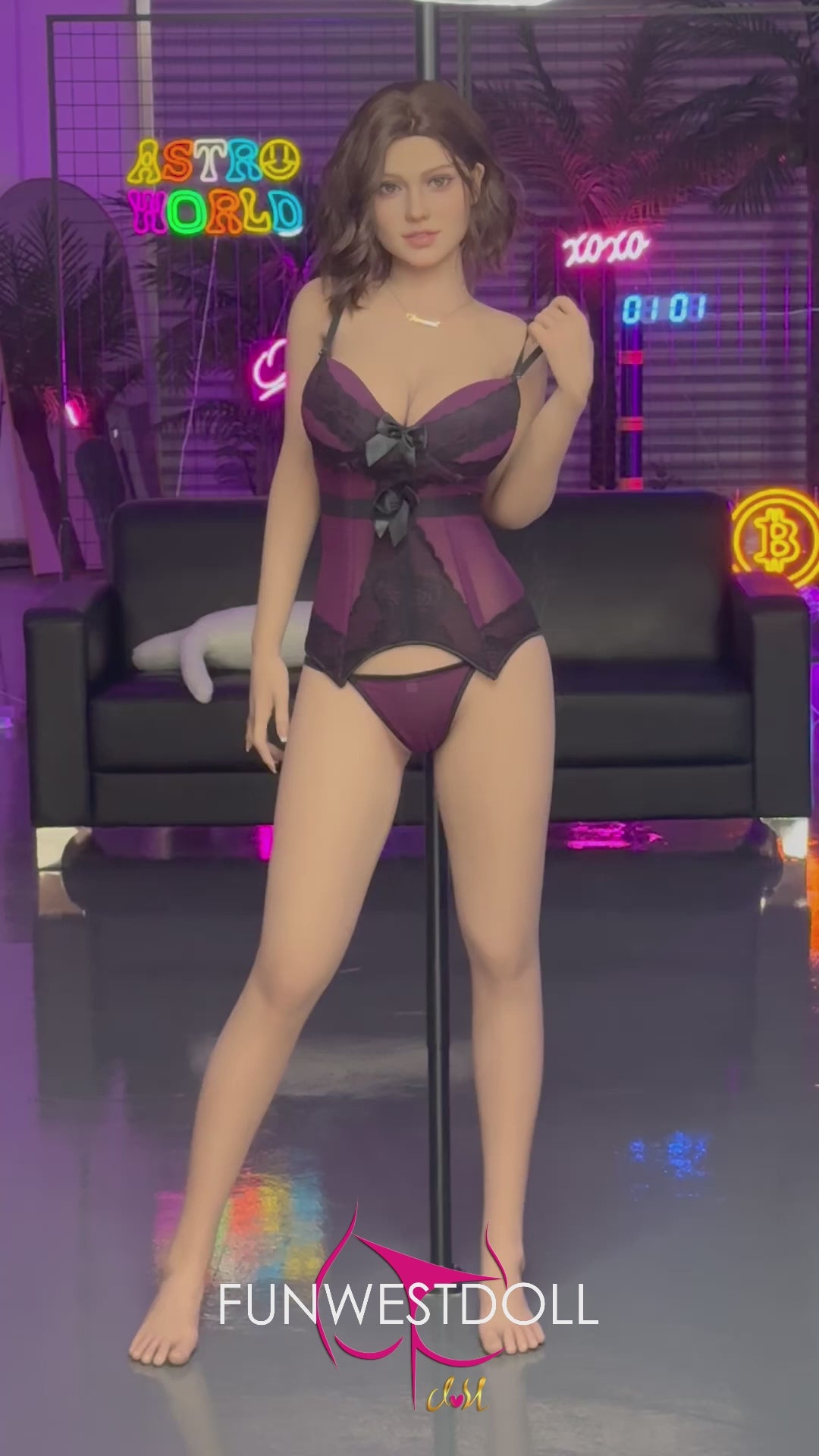 Rose poupée sexuelle (FunWest Doll 162 cm (Coupe F #043 S-TPE) EXPRESS