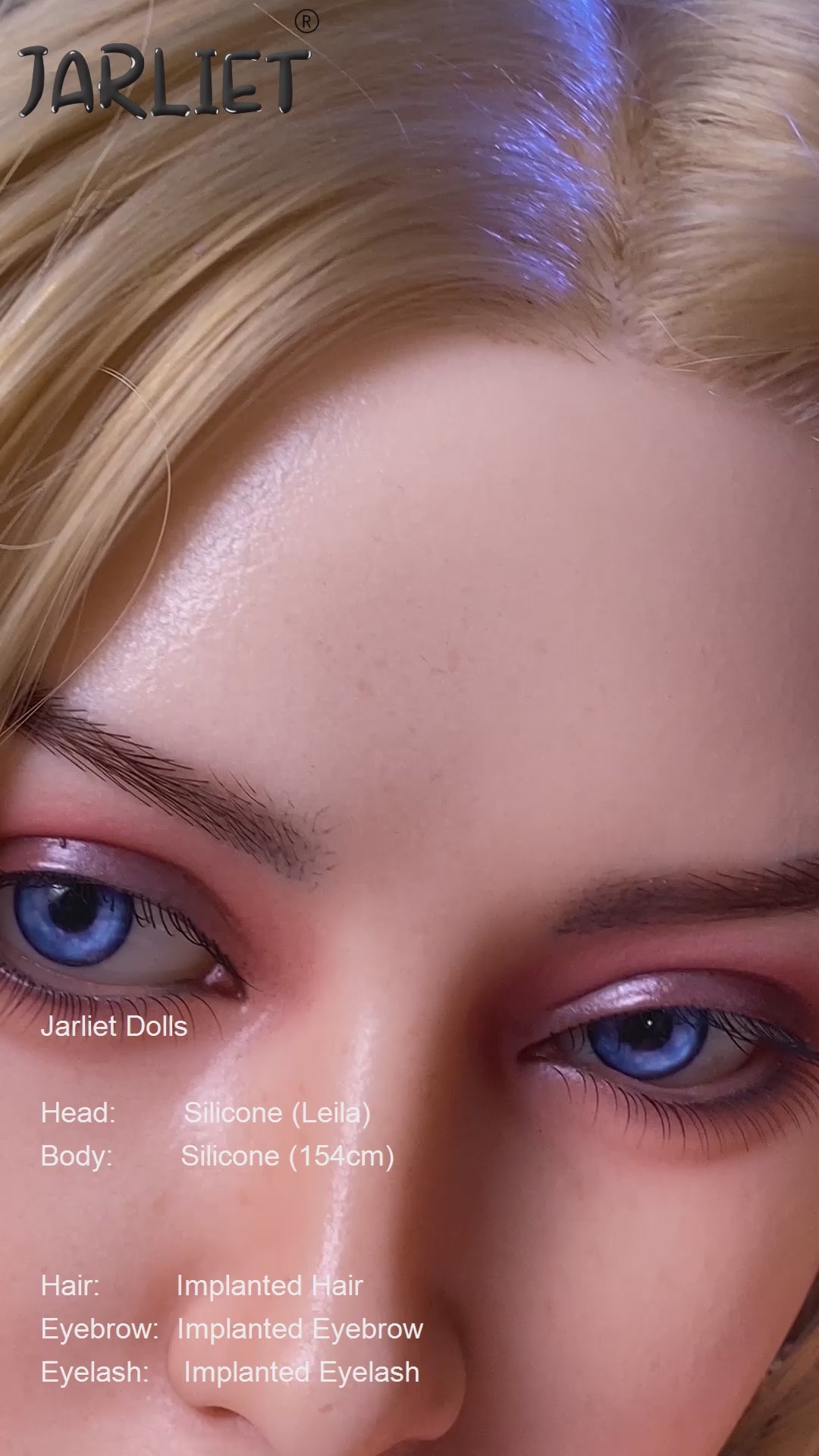 Leïla poupée sexuelle (Jarliet 154 cm (C-Cup Silicone)