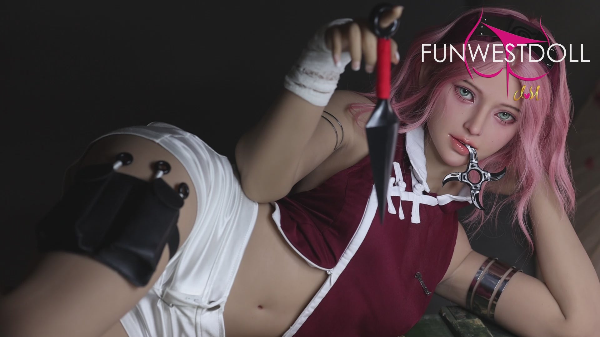 Sakura Alice poupée sexuelle (FunWest Doll 159cm A-Cup # 038 TPE)