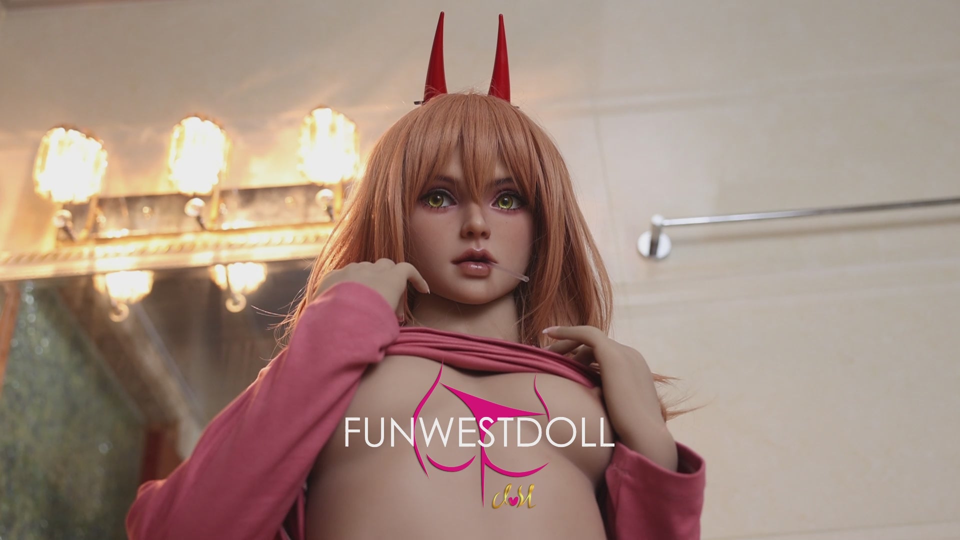 Lis poupée sexuelle (FunWest Doll 159cm A-Cup # 036 TPE)