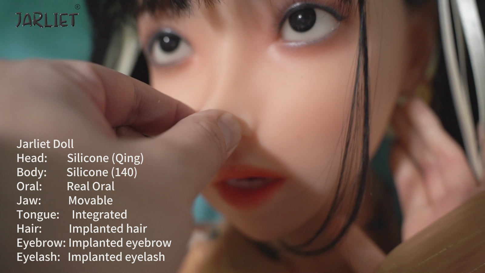 Qing2 poupée sexuelle (Jarliet 140 cm C-Cup Silicone)