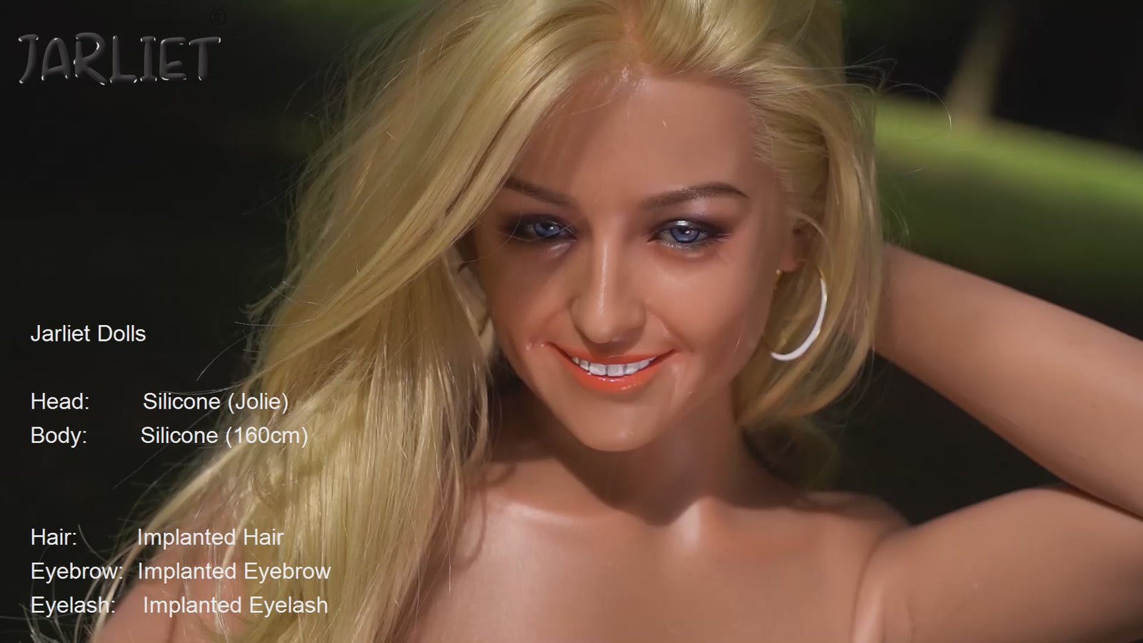 Jolie poupée sexuelle (Jarliet 160 cm C-Cup Silicone)