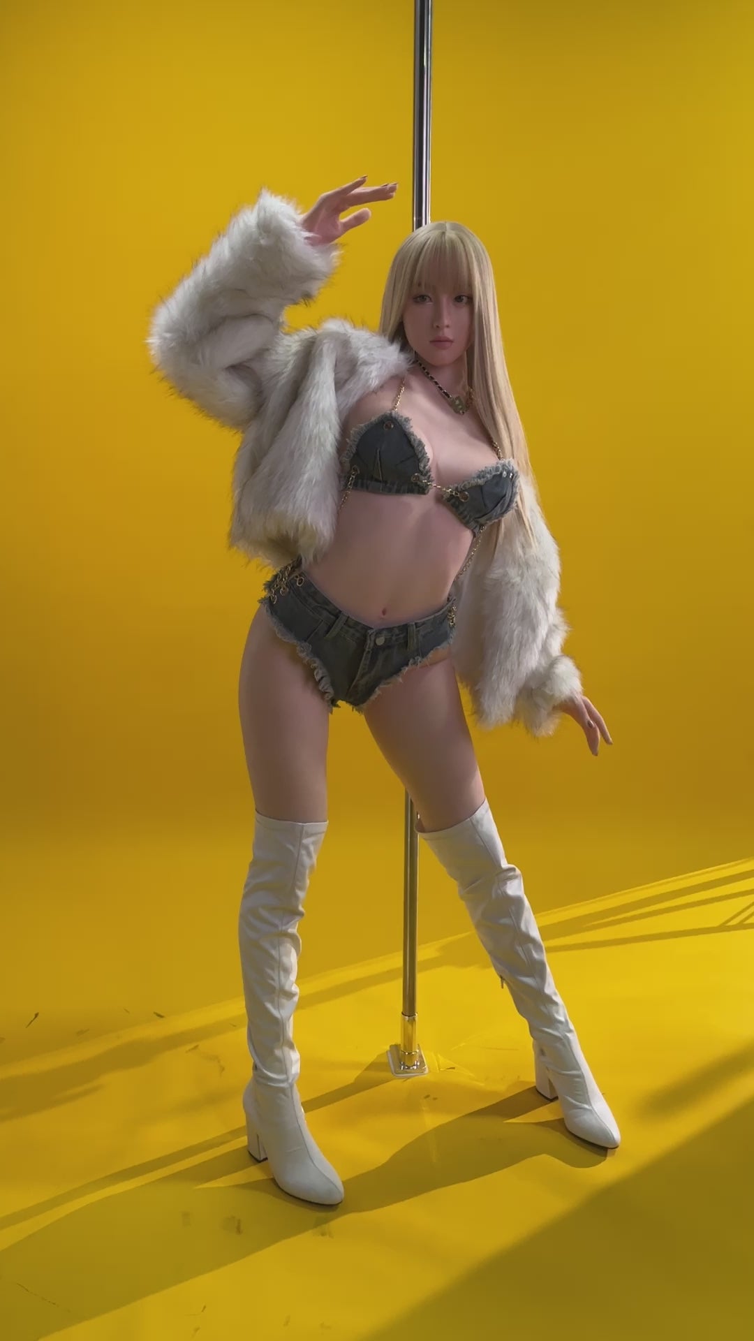 Yvonne poupée sexuelle (Zelex 170 cm Bonnet C GE07-1 Silicone)