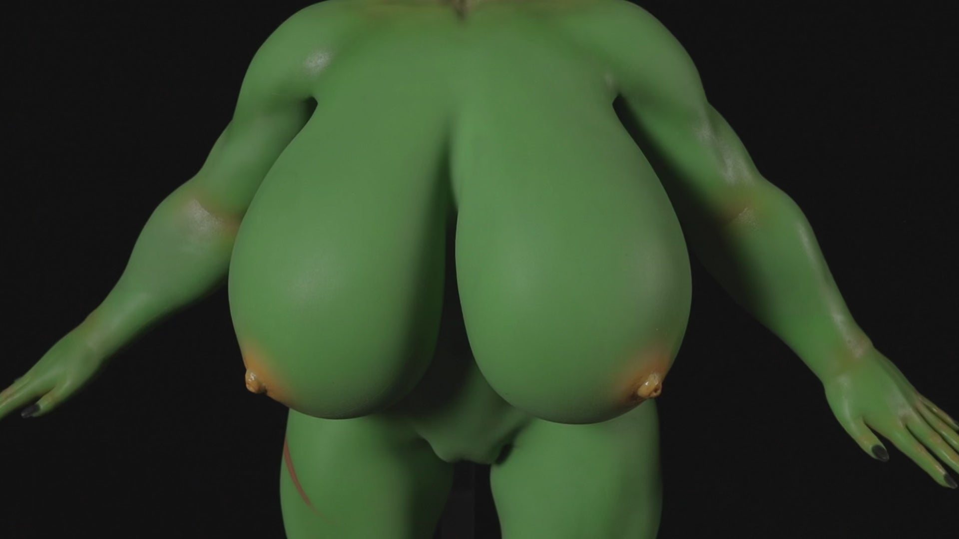 Zarga orc poupée sexuelle (Climax Doll Mini 70cm en V-t-t-tasque)