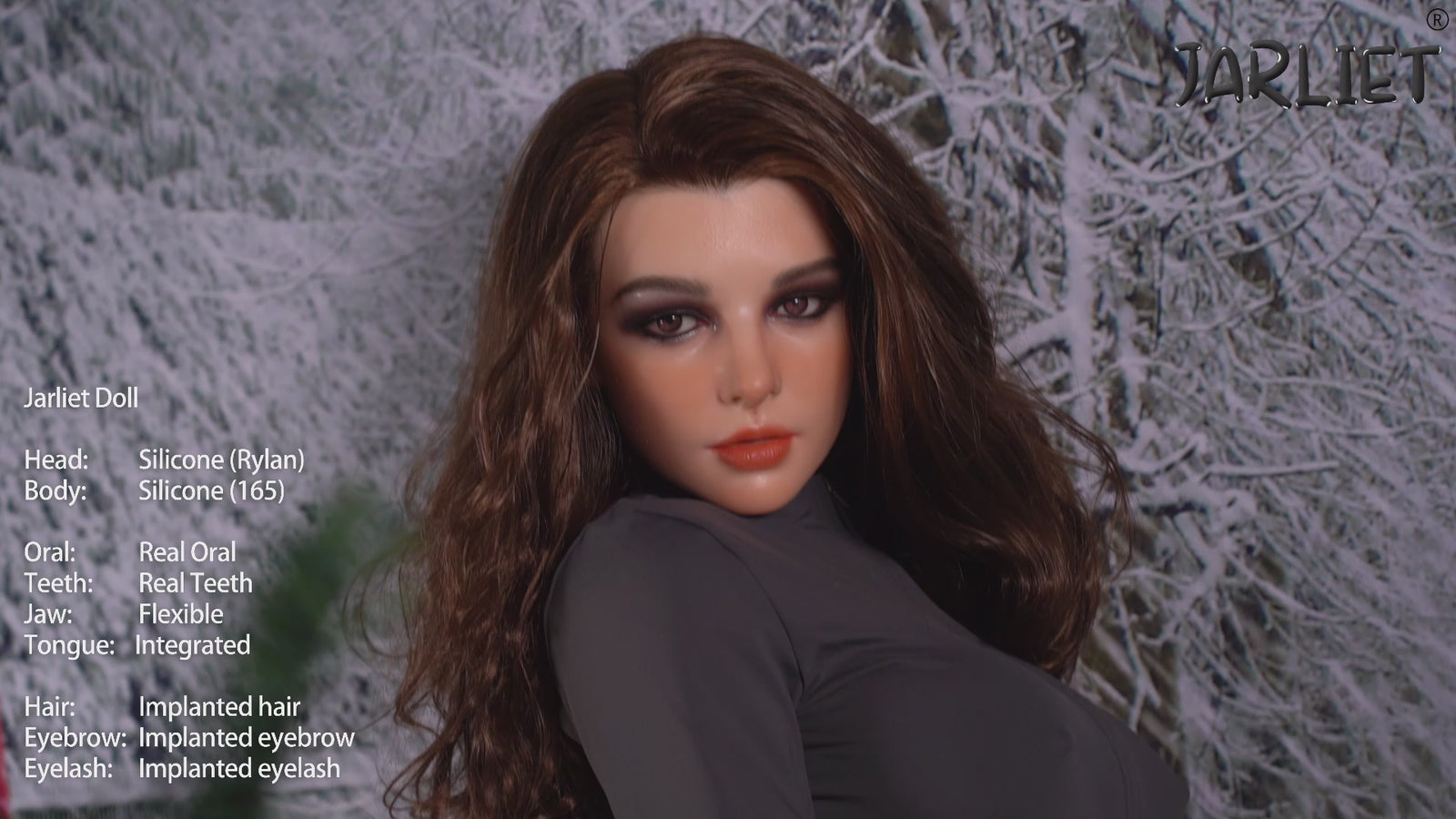 Rylan poupée sexuelle (Jarliet 165 cm C-Cup Silicone)