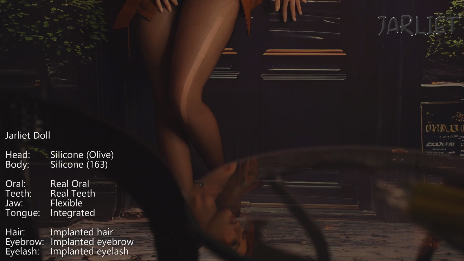 Olivier poupée sexuelle (Jarliet 163 cm (coupe D en silicone)