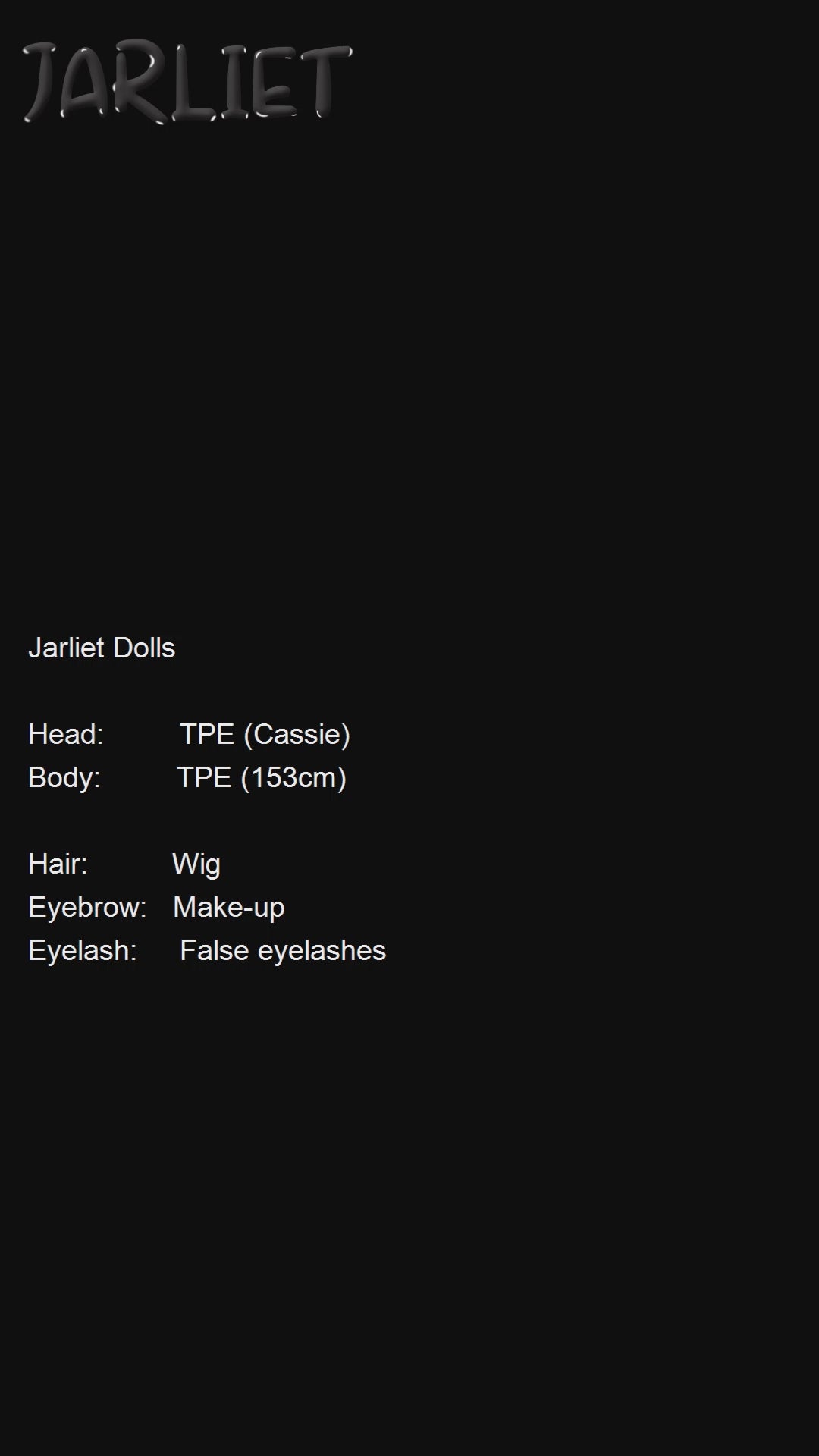 Cassie poupée sexuelle (Jarliet 153 cm K-Cup TPE)