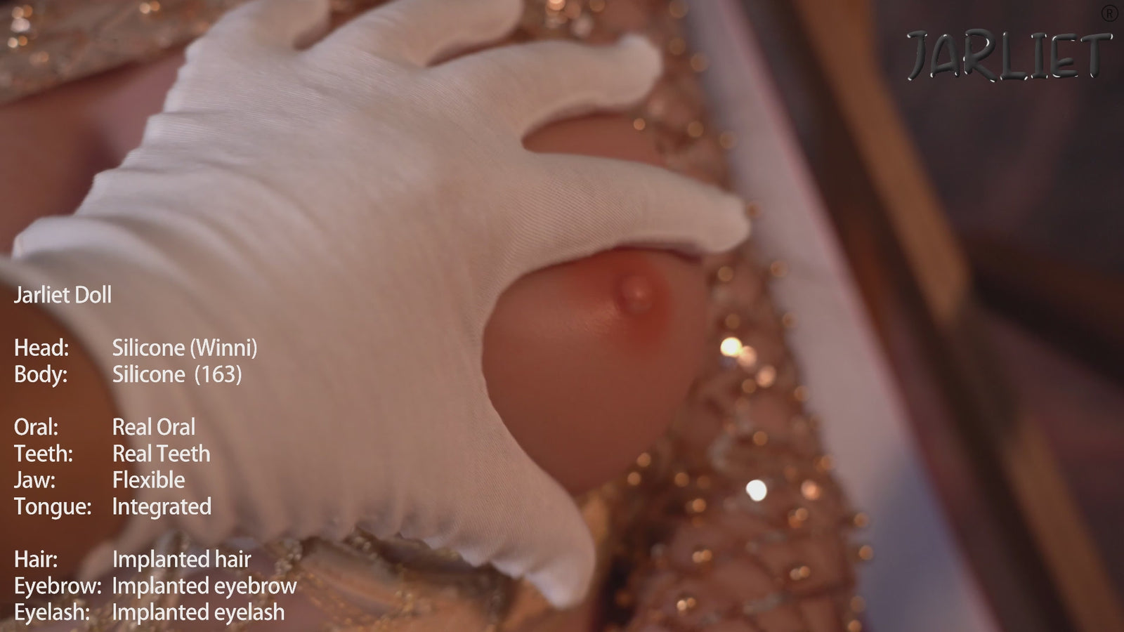Winnie poupée sexuelle (Jarliet 152 cm (coupe D en silicone)