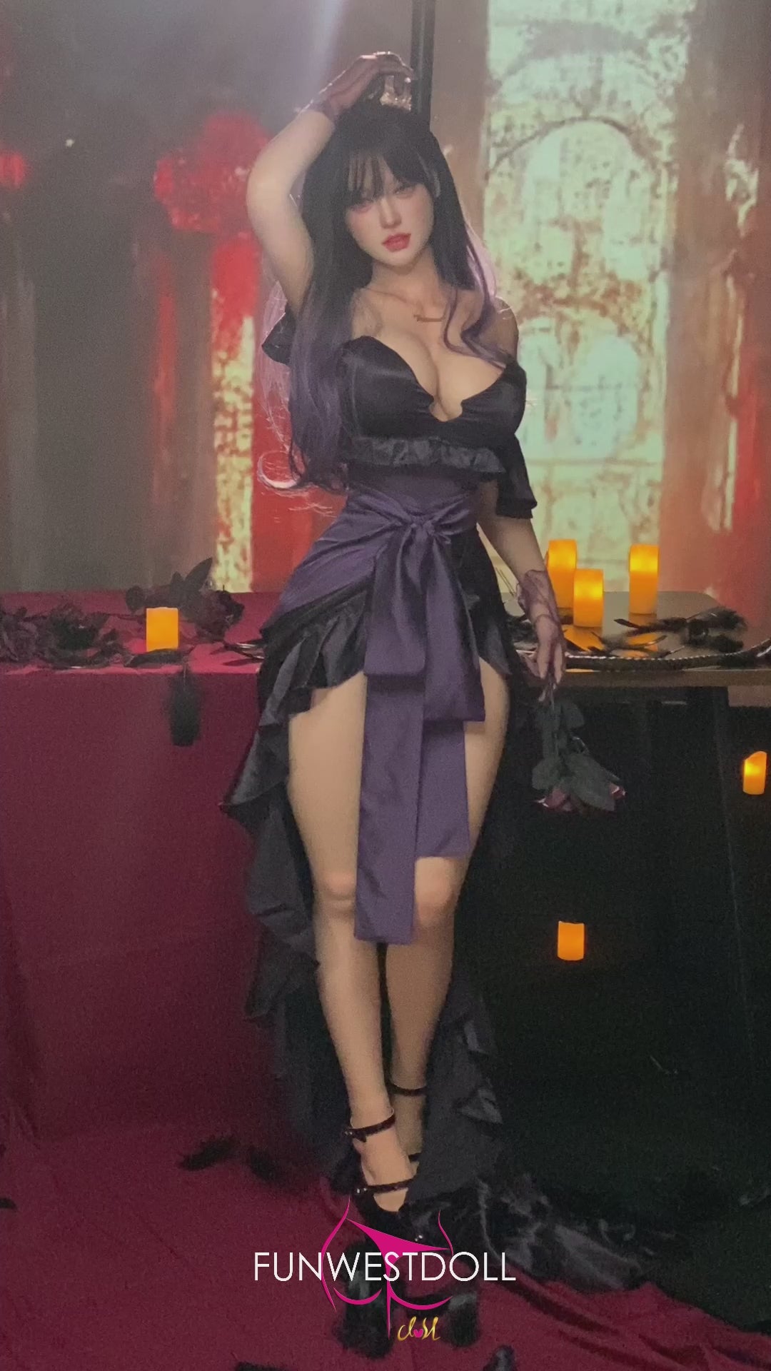 Chloé poupée sexuelle (FunWest Doll 160 cm (E-Cup #035S Silicone)