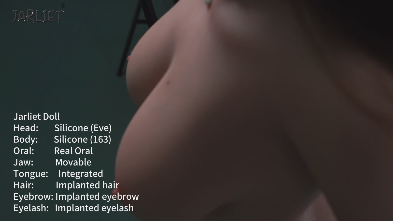 Veille poupée sexuelle (Jarliet 163 cm (coupe D en silicone)