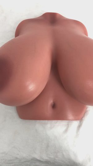 Torse des seins (XL) poupée sexuelle (Climax Doll Silicone Pro G-Cup)