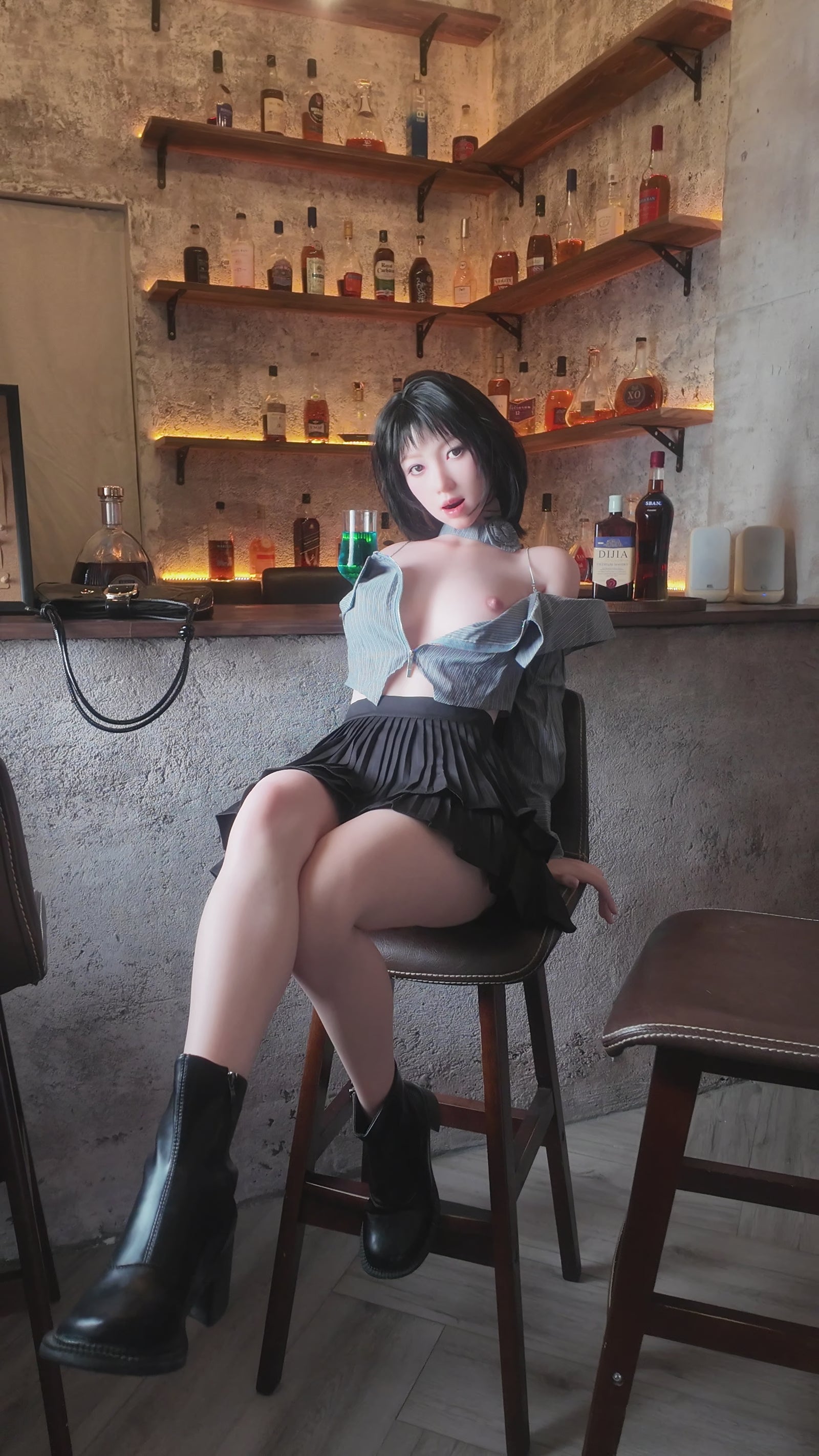 Nicole poupée sexuelle (Zelex 162 cm Bonnet D GE68-1 Silicone)