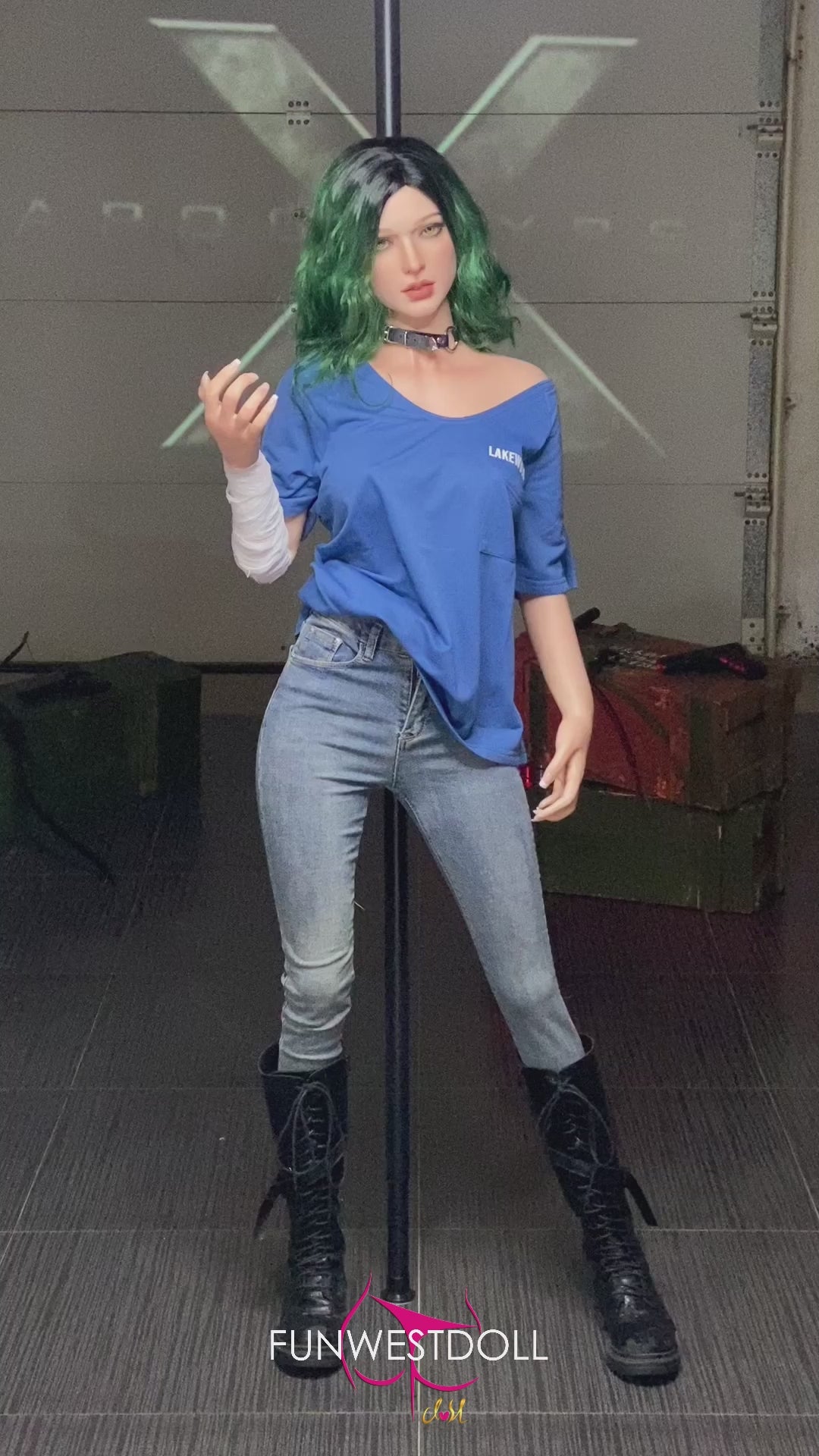 Alexa poupée sexuelle (FunWest Doll 157cm D-cup # 045S Silicone)