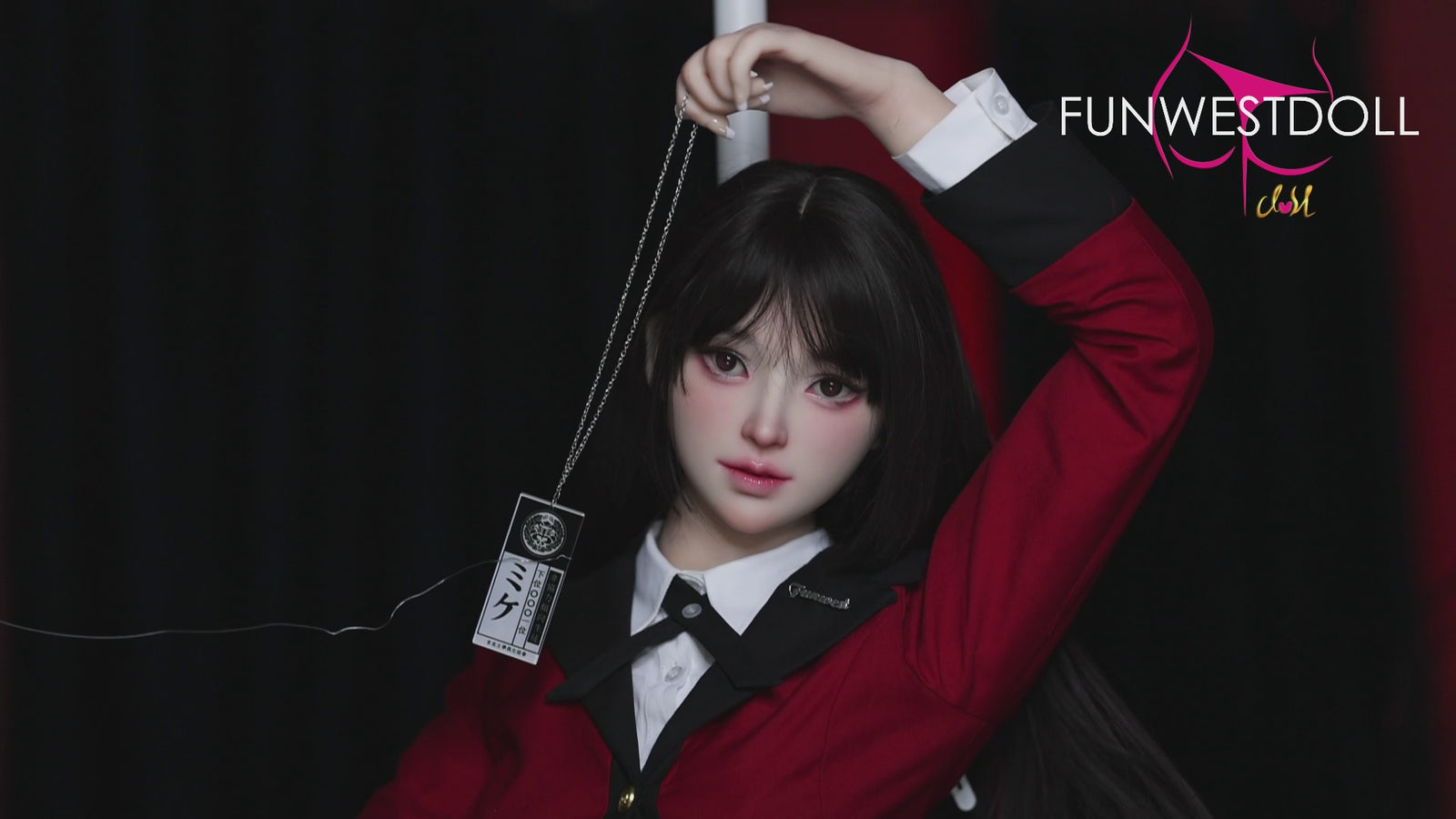 Yumeko Jabami poupée sexuelle (FunWest Doll 159cm Bonnet A #038S Silicone)