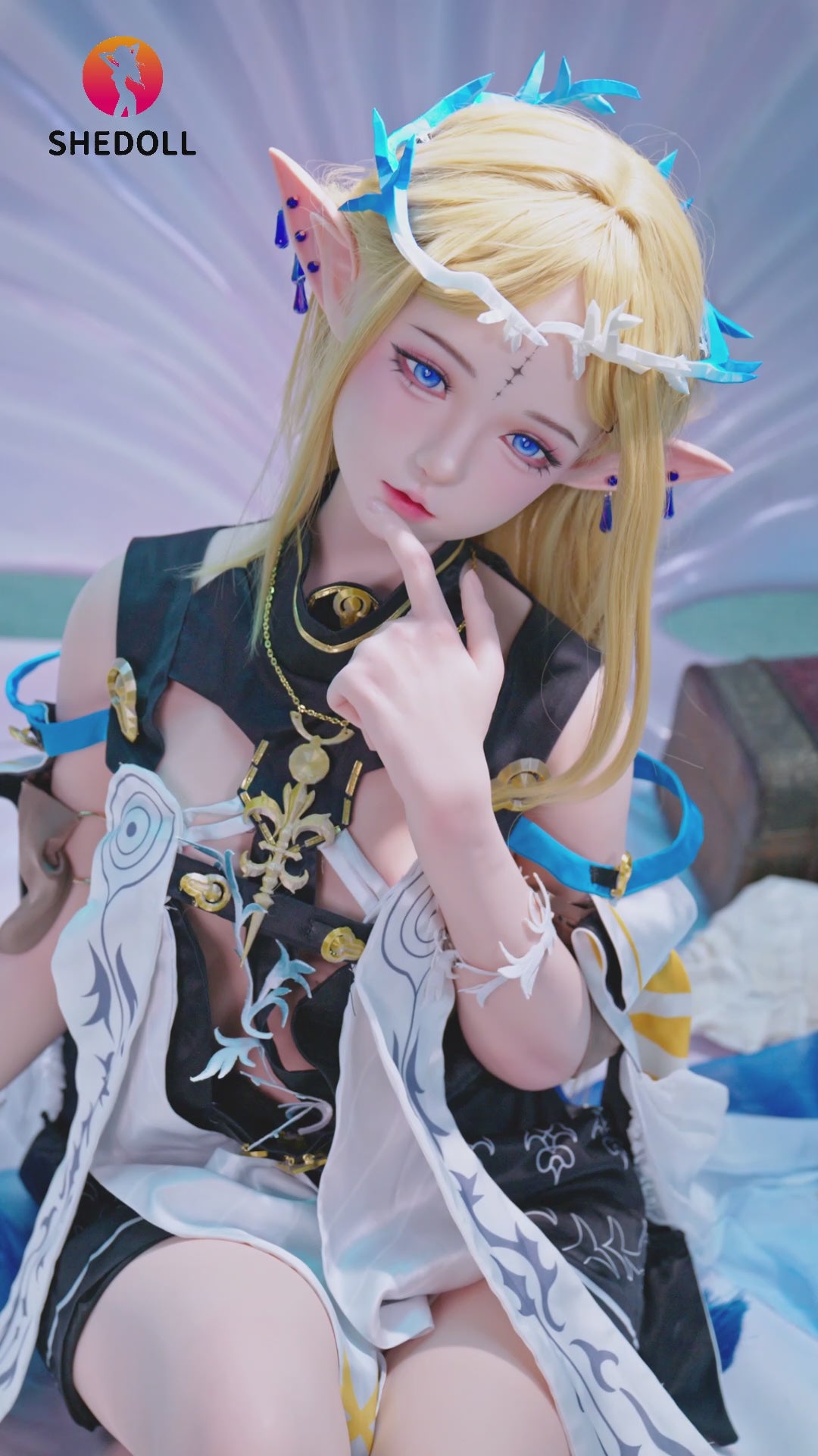 Carthyie poupée sexuelle (SHEDOLL Bonnet A 152 cm #SH195 2.0 Silicone)