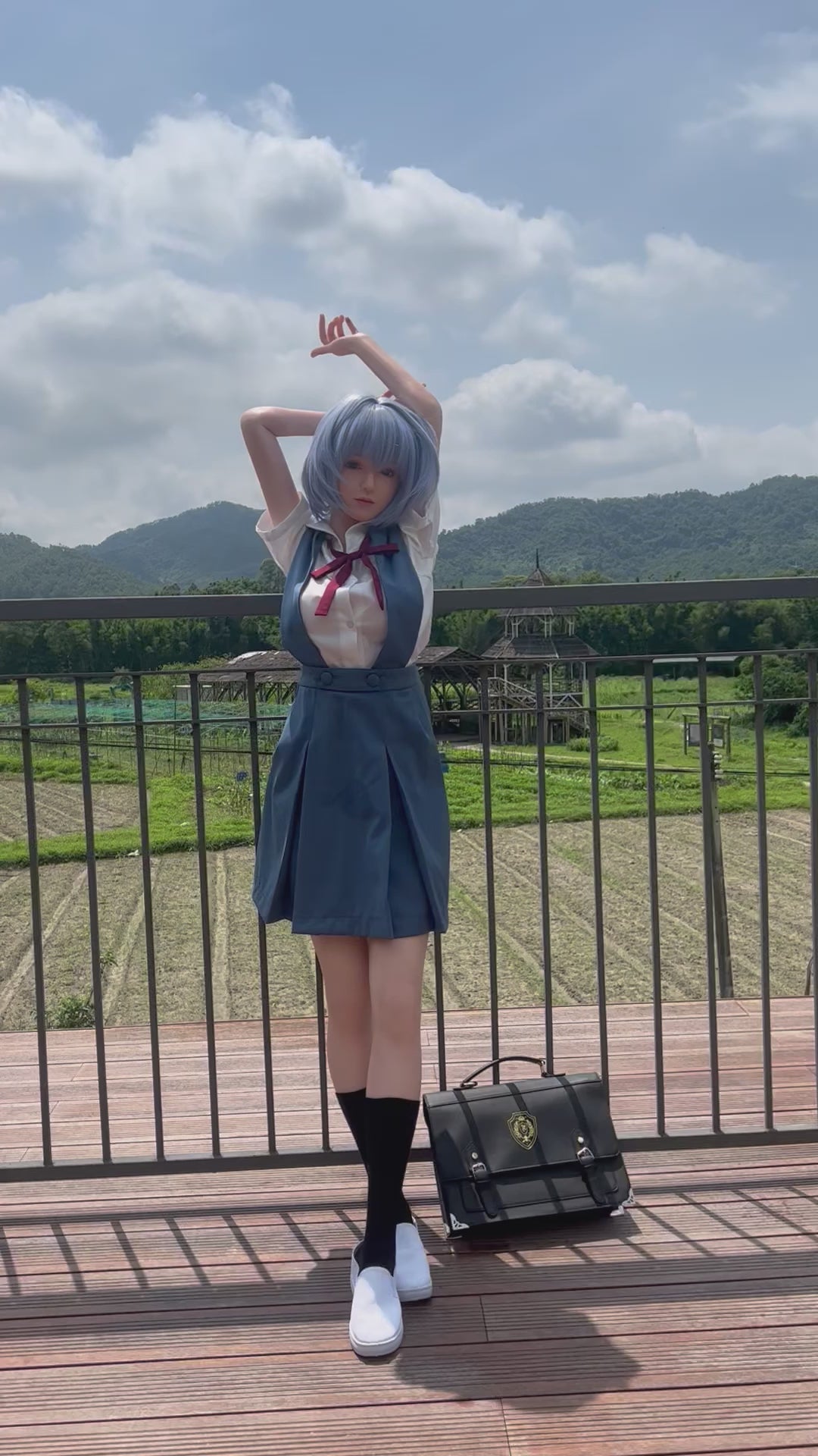 Rey poupée sexuelle (Game Lady 156 cm D-Cup Anime No.03 Silicone)