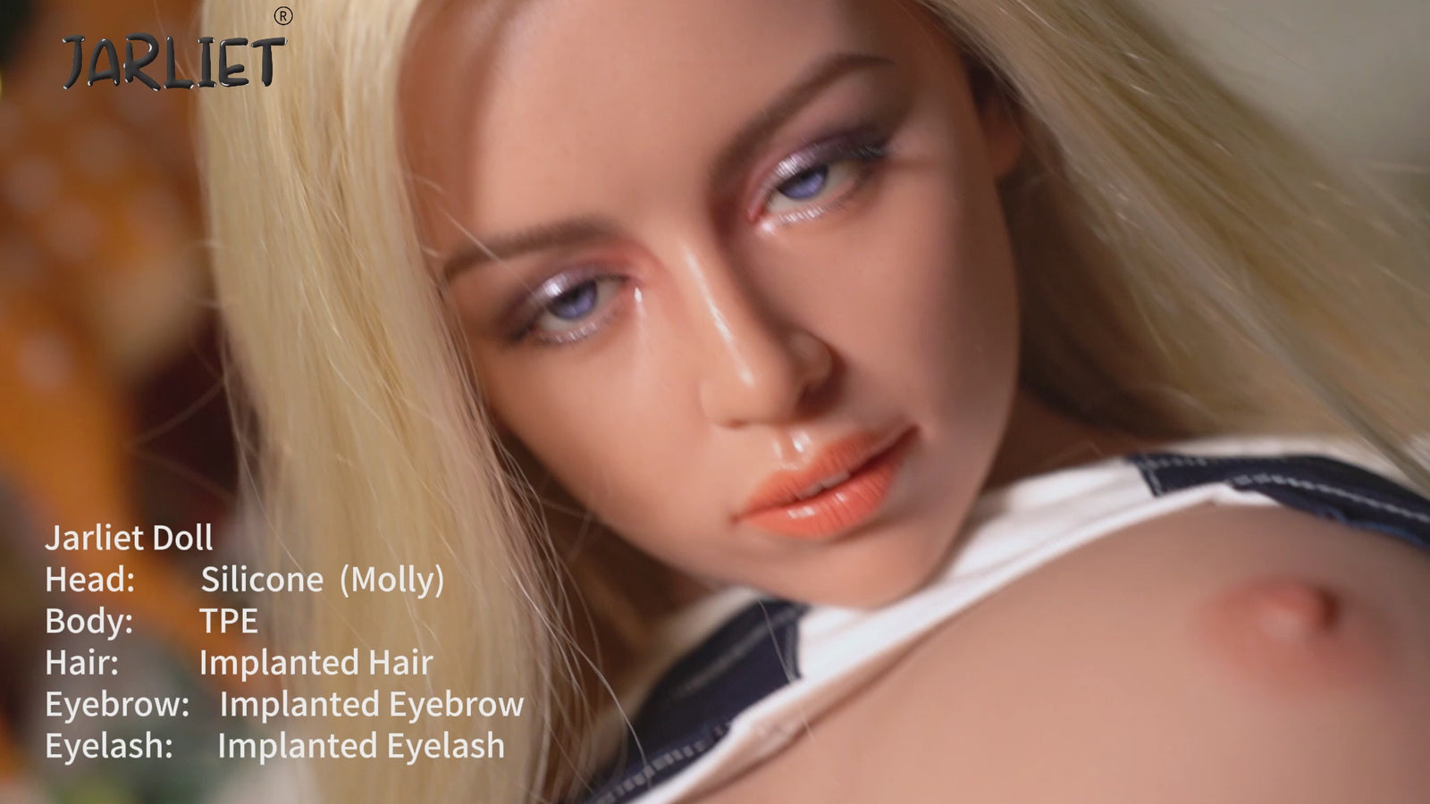 Molly poupée sexuelle (Jarliet 148 cm (E-Cup TPE+Silicone)