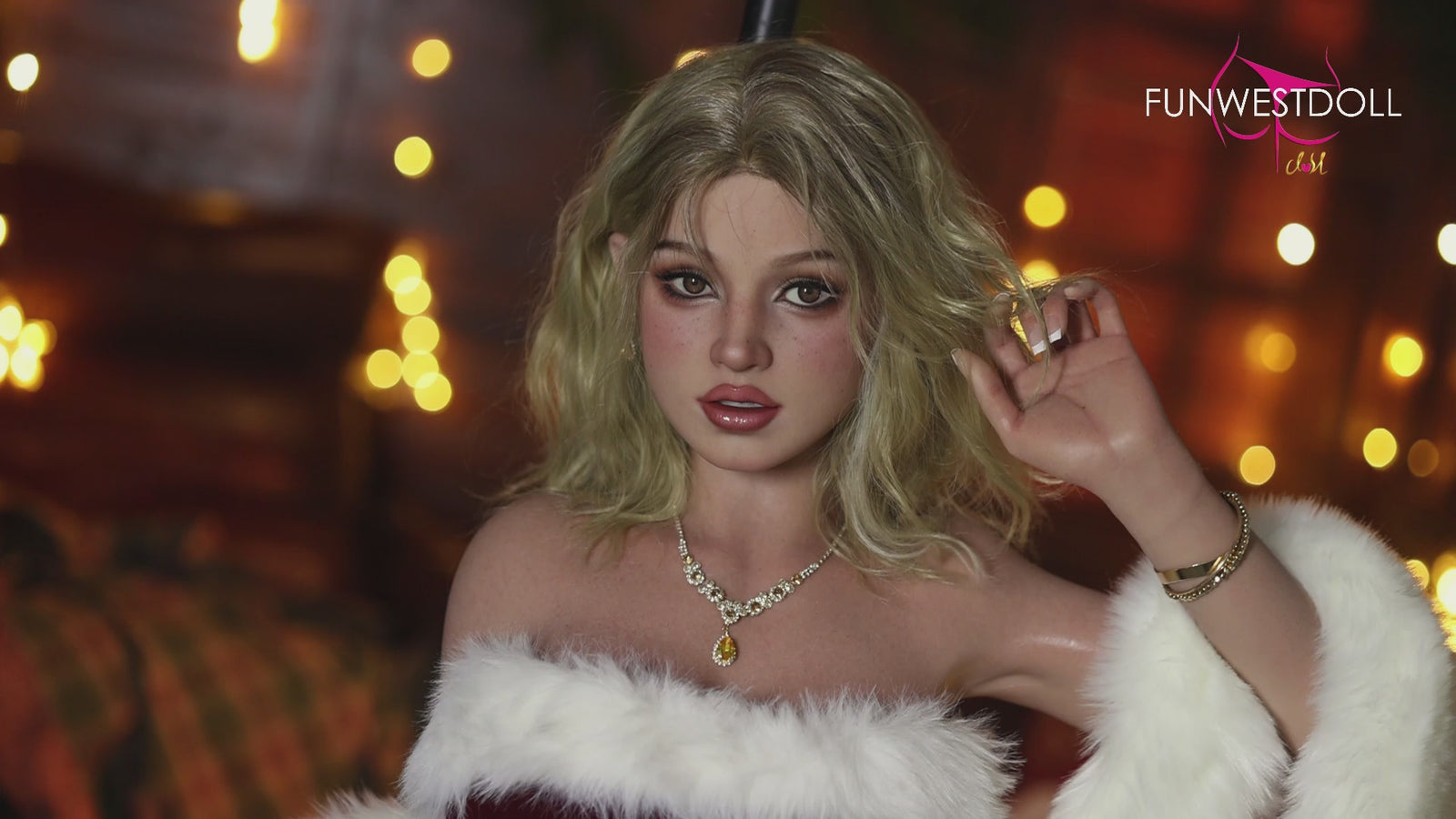 Lyre poupée sexuelle (FunWest Doll Bonnet G 157 cm #054SJ RST silicone)