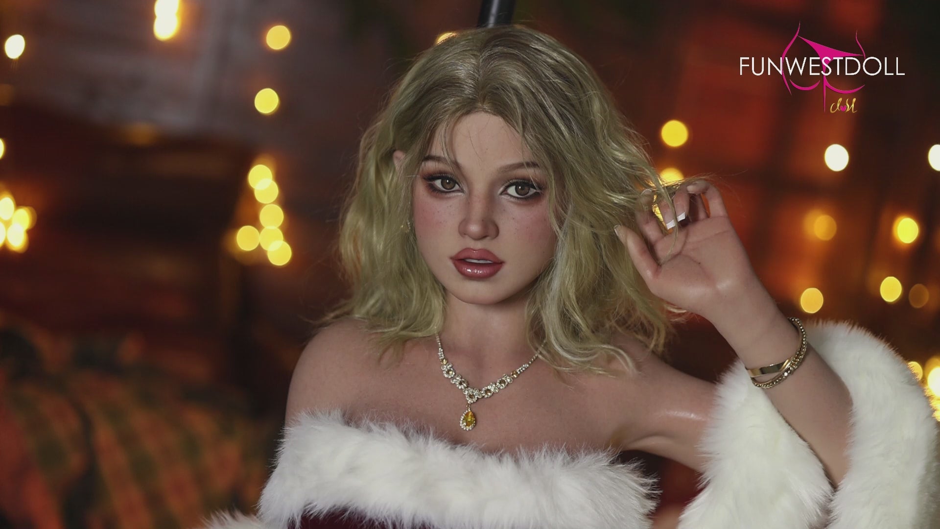 Lyre poupée sexuelle (FunWest Doll Bonnet G 157 cm #054SJ RST silicone)