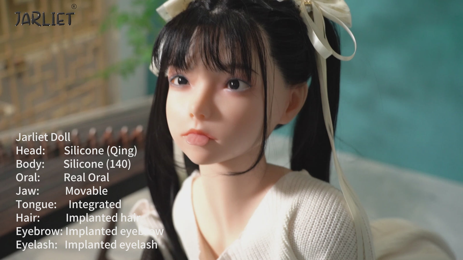 Qing poupée sexuelle (Jarliet 140 cm C-Cup Silicone)