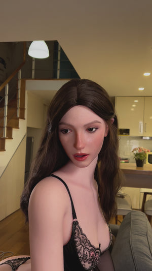 Pavot poupée sexuelle (Zelex 171cm C-Cup ZXE215-W1 Slicone SLE)