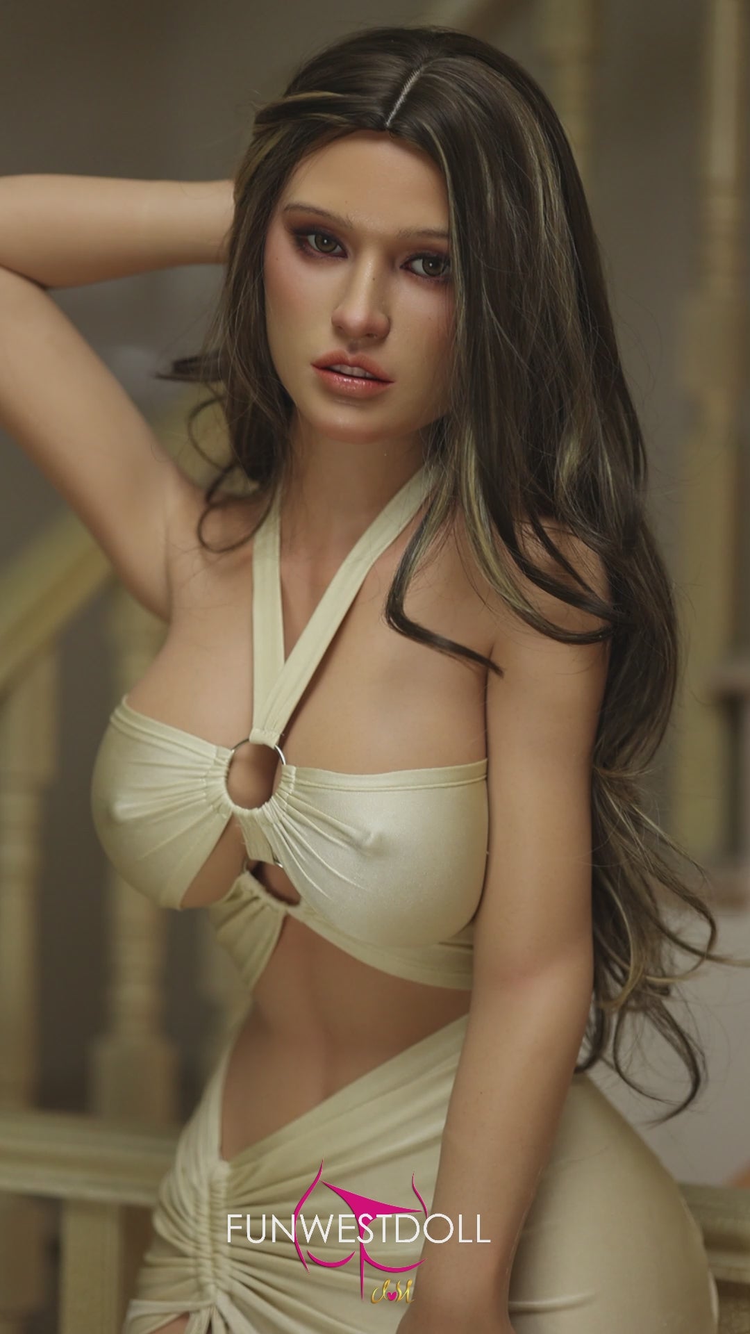 Juliette poupée sexuelle (FunWest Doll 160 cm (E-Cup #046S Silicone)
