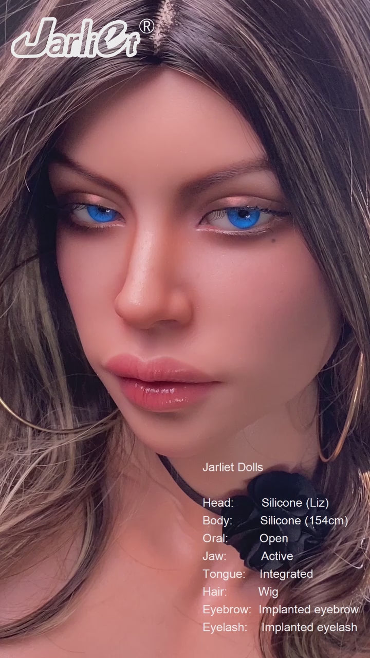 Liz poupée sexuelle (Jarliet 154 cm Silicone C-Cup)