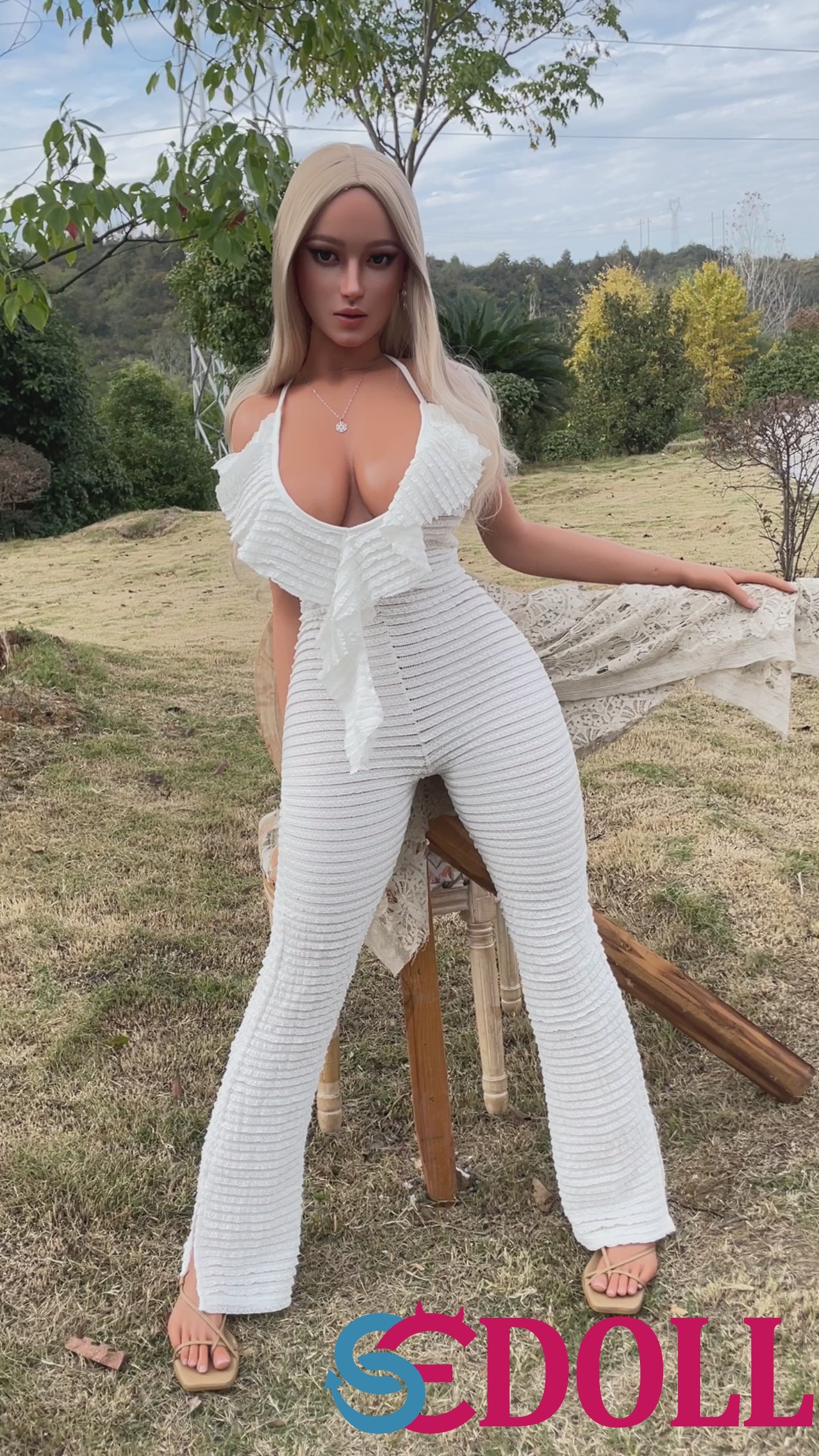 Xena.c poupée sexuelle (SEDoll T157CM I-CUP # 135SC Silicone Pro)