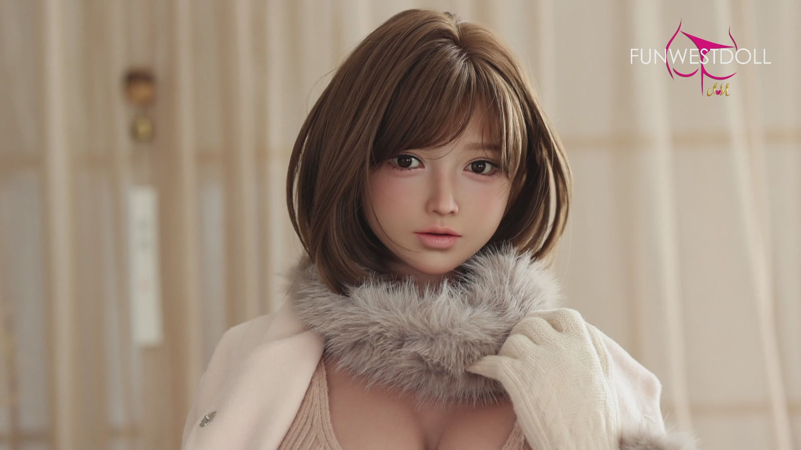 Amy poupée sexuelle (FunWest Doll Bonnet G 157 cm #041SJ RST silicone)