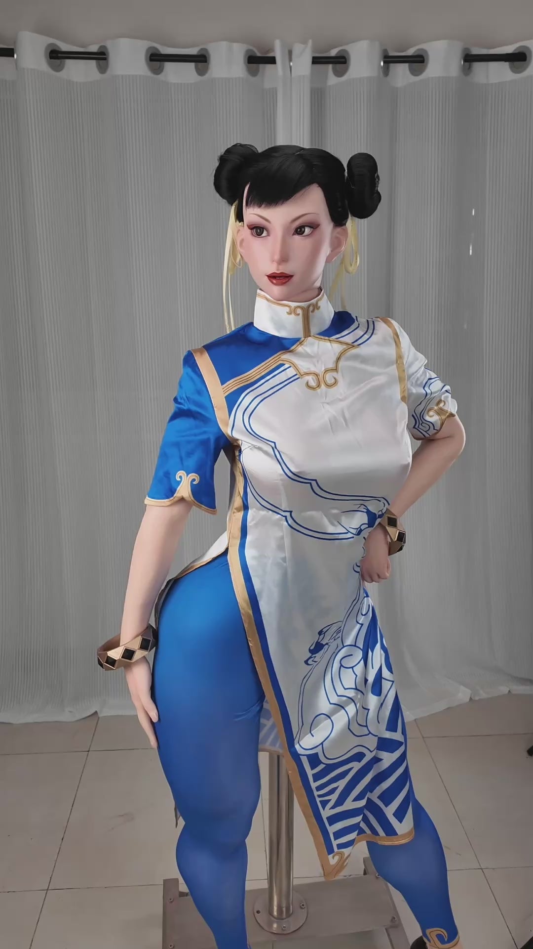 Chun Li poupée sexuelle (Game Lady 169 cm F-Cup No.47-1 Silicone)