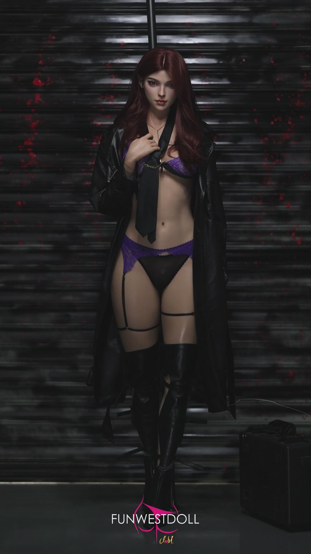 Lexie poupée sexuelle (FunWest Doll Bonnet D 168 cm #026S RST Silicone)