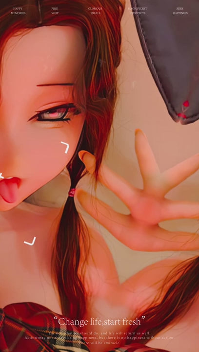 Mitsuki Iwata poupée sexuelle (Elsa Babe 144 cm #AHR008 Silicone)