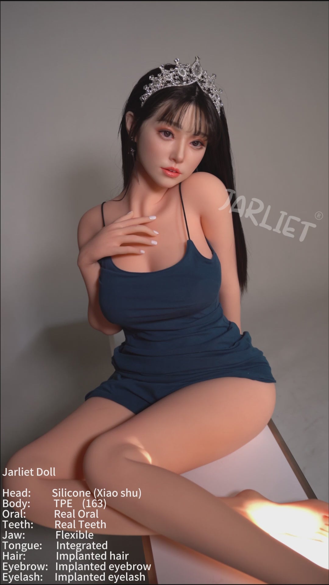 Xiao Shu poupée sexuelle (Jarliet 163 cm C-Cup TPE + Silicone)