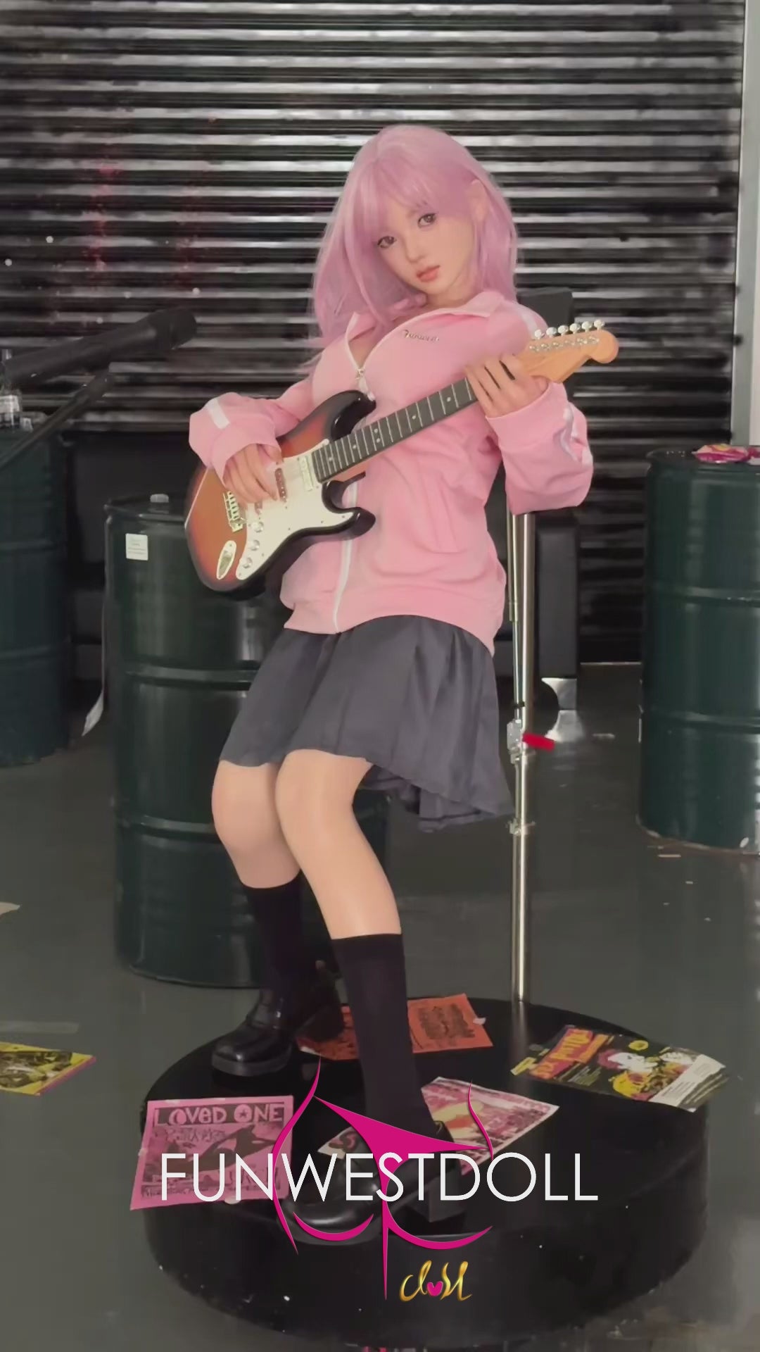 Nika poupée sexuelle (FunWest Doll Bonnet D 152 cm #053S RST Silicone)