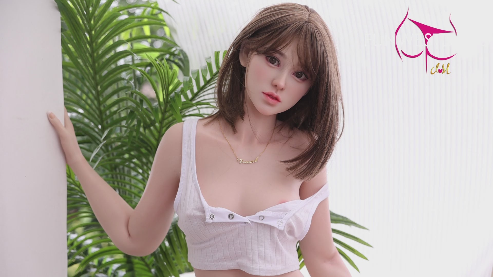 Lucy poupée sexuelle (FunWest Doll 159cm a-t-cup # 032s Silicone)