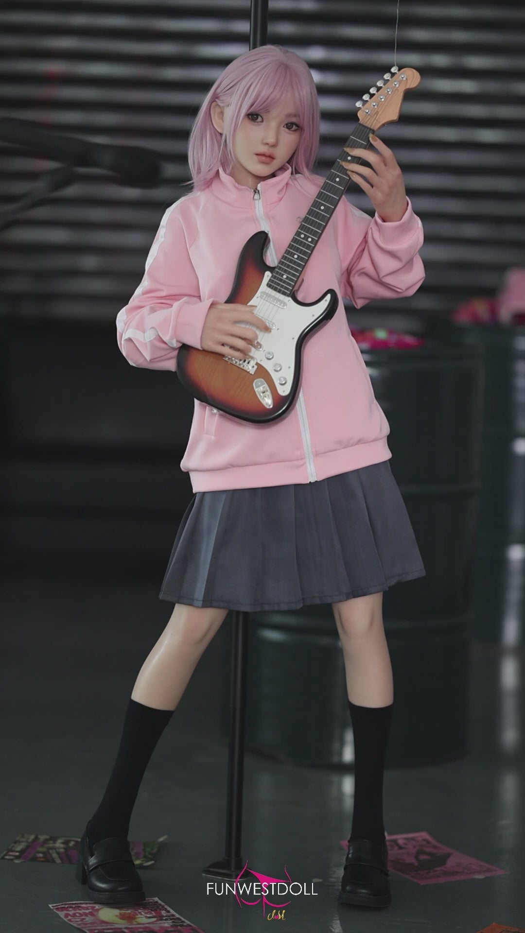 Nika poupée sexuelle (FunWest Doll Bonnet D 152 cm #053S RST Silicone)