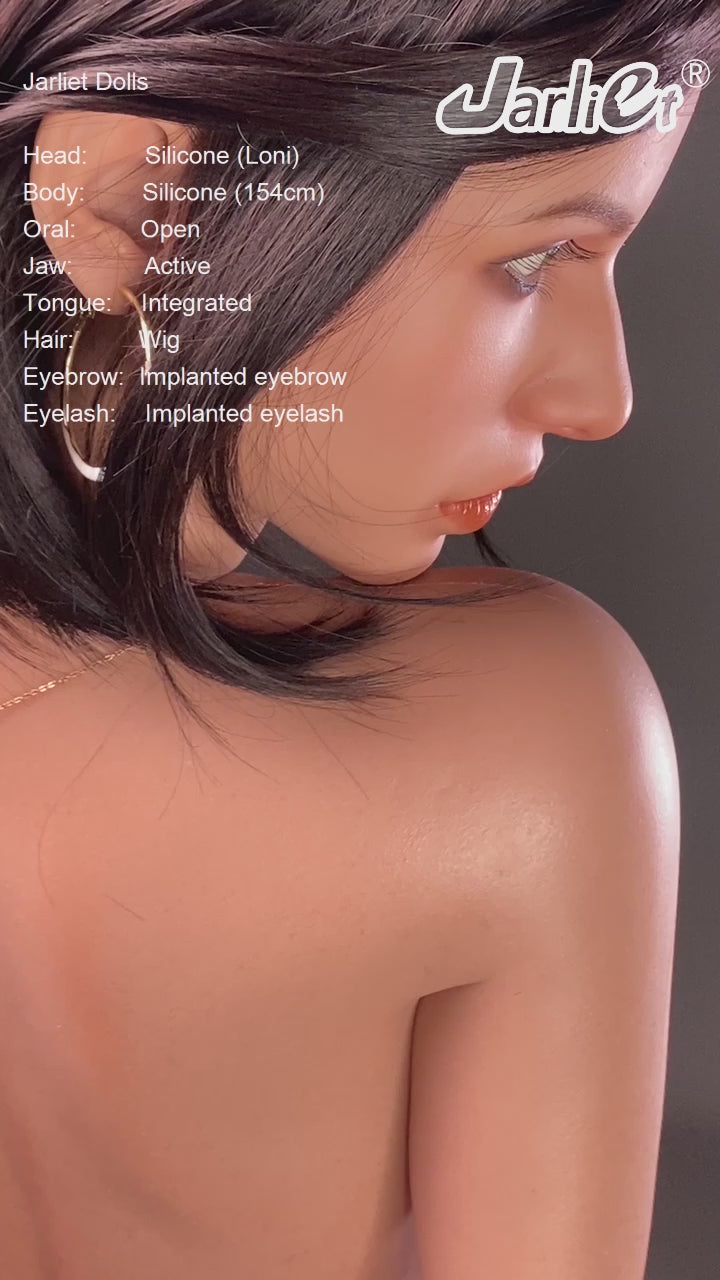 Loni poupée sexuelle (Jarliet 154 cm Silicone C-Cup)