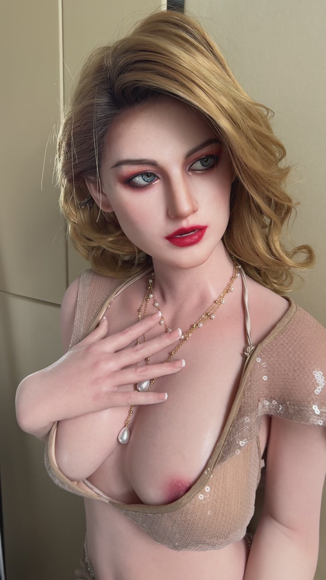 Amber poupée sexuelle (Starpery 169cm C-Cup TPE + Silicone)