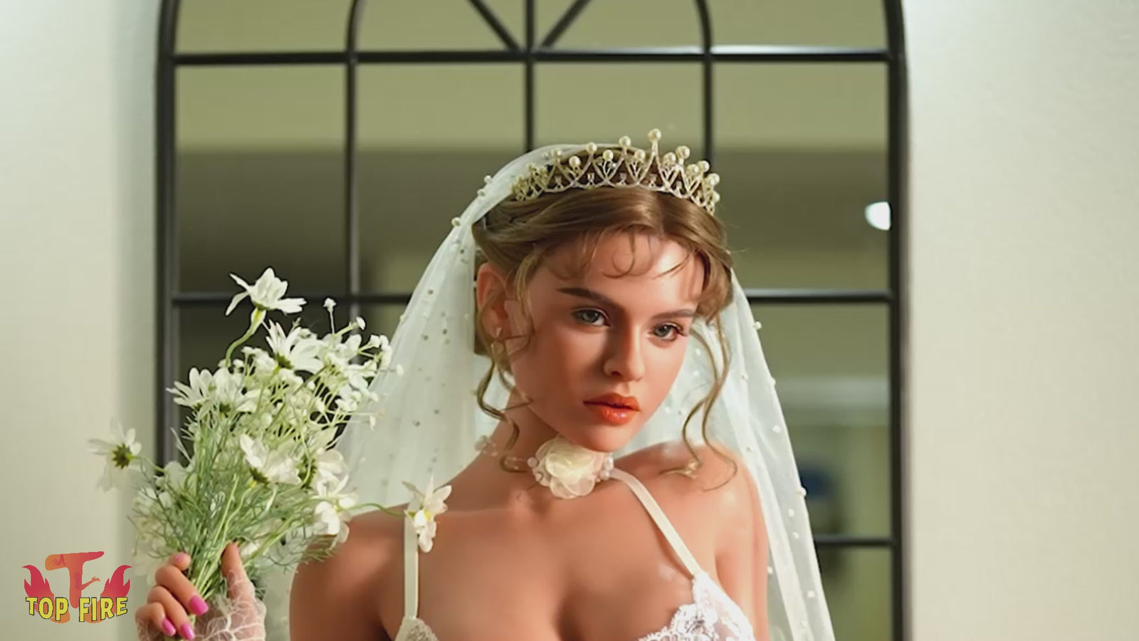 Casey poupée sexuelle (Top Fire Doll 158 cm bonnet D T41 Silicone)