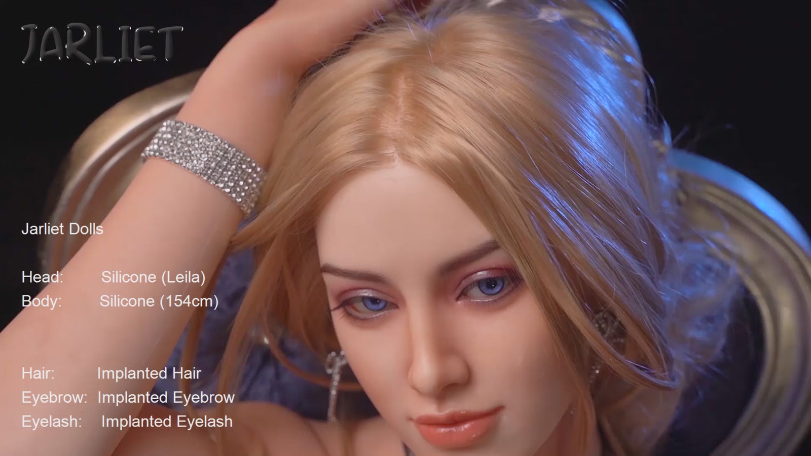 Leïla poupée sexuelle (Jarliet 154 cm (C-Cup Silicone)