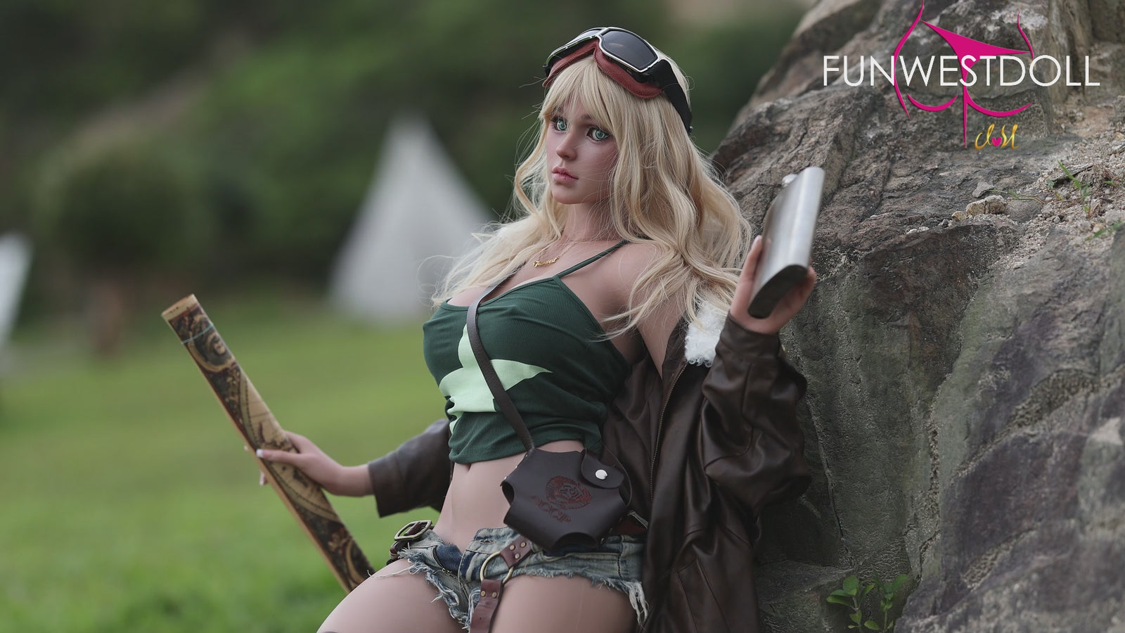 Assos poupée sexuelle (FunWest Doll 157 cm (Coupe G #030S Silicone)