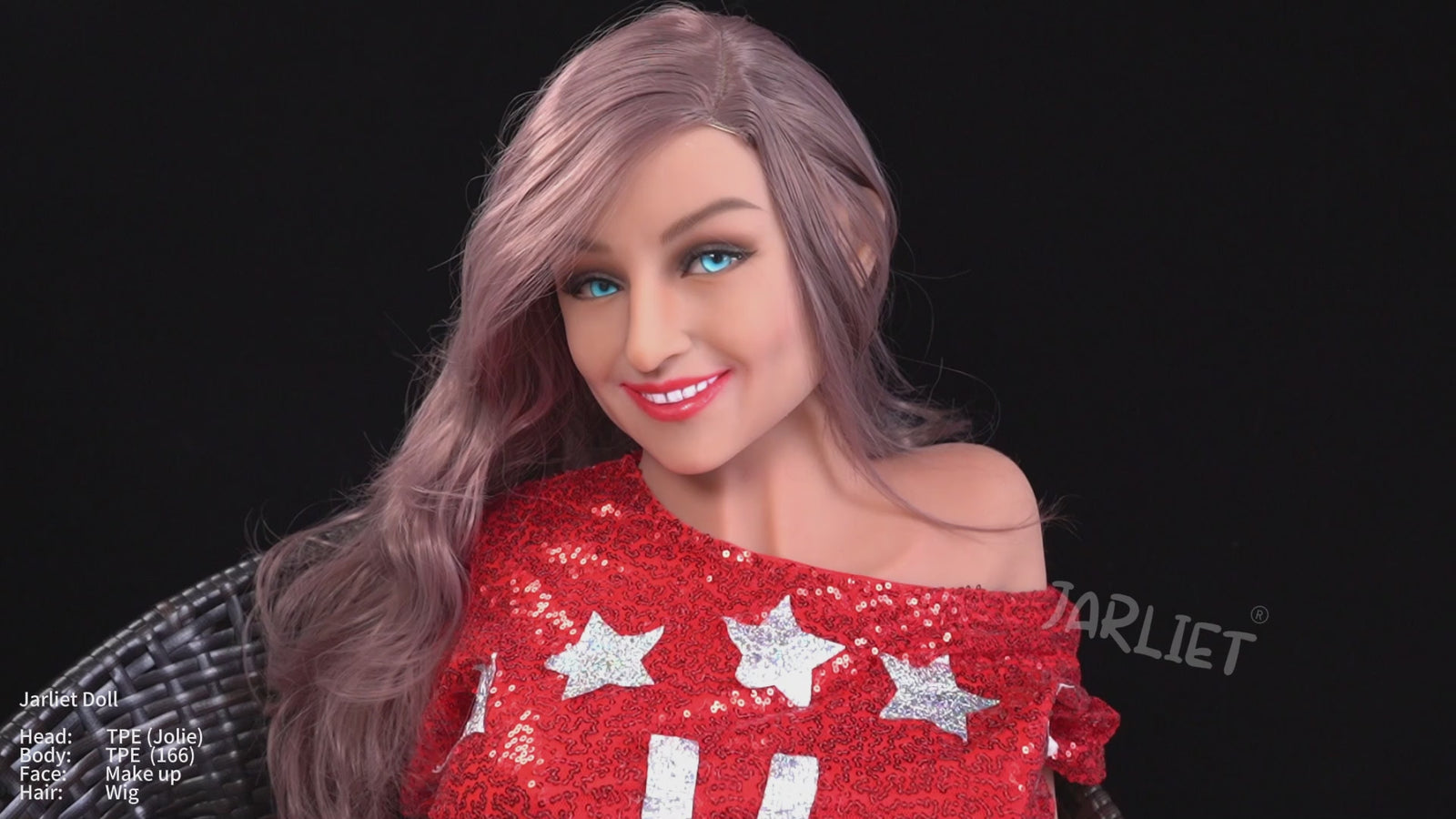Jolie poupée sexuelle (Jarliet 166 cm bonnet C TPE)