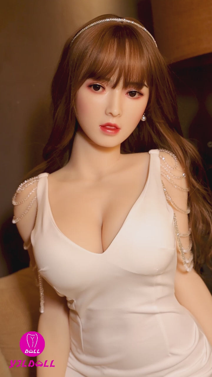 Pétiller poupée sexuelle (YJL Doll 163 cm F-Cup #862 TPE + Silicone)