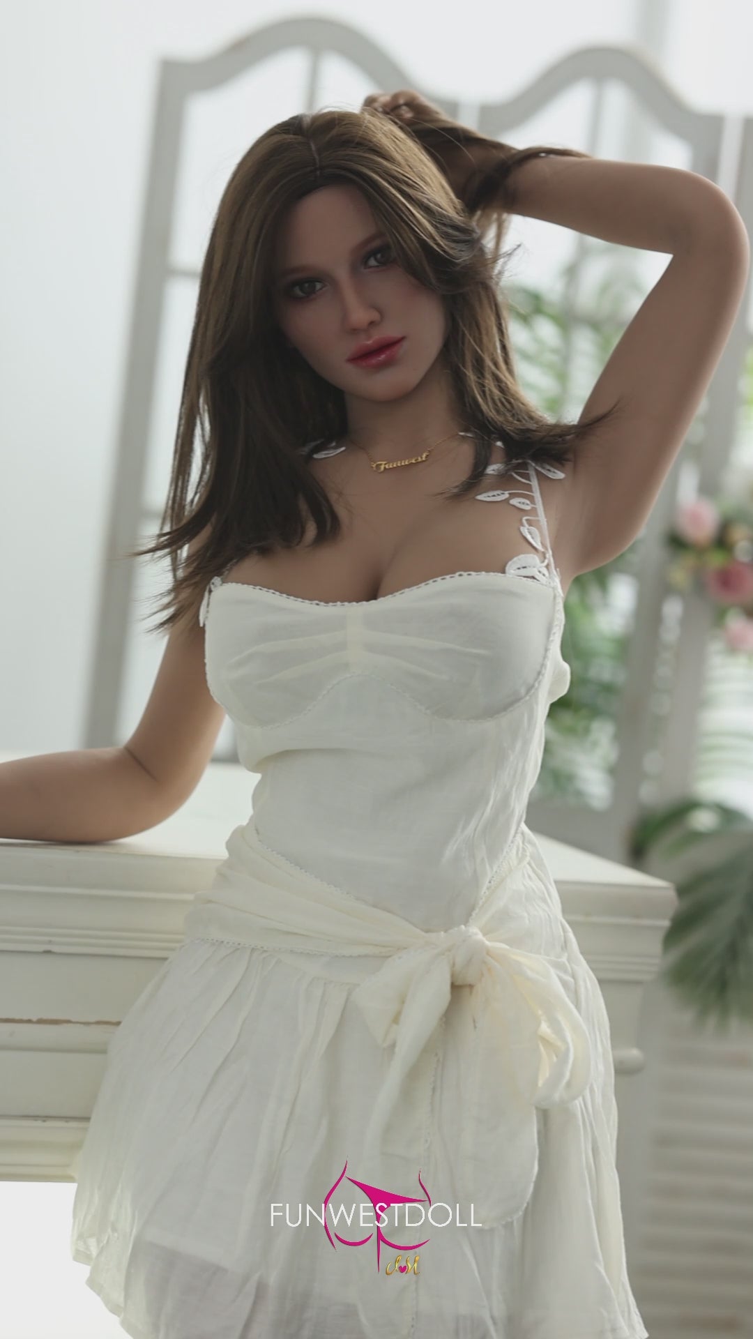 Skylar poupée sexuelle (FunWest Doll 157cm G-Cup # 044 TPE)